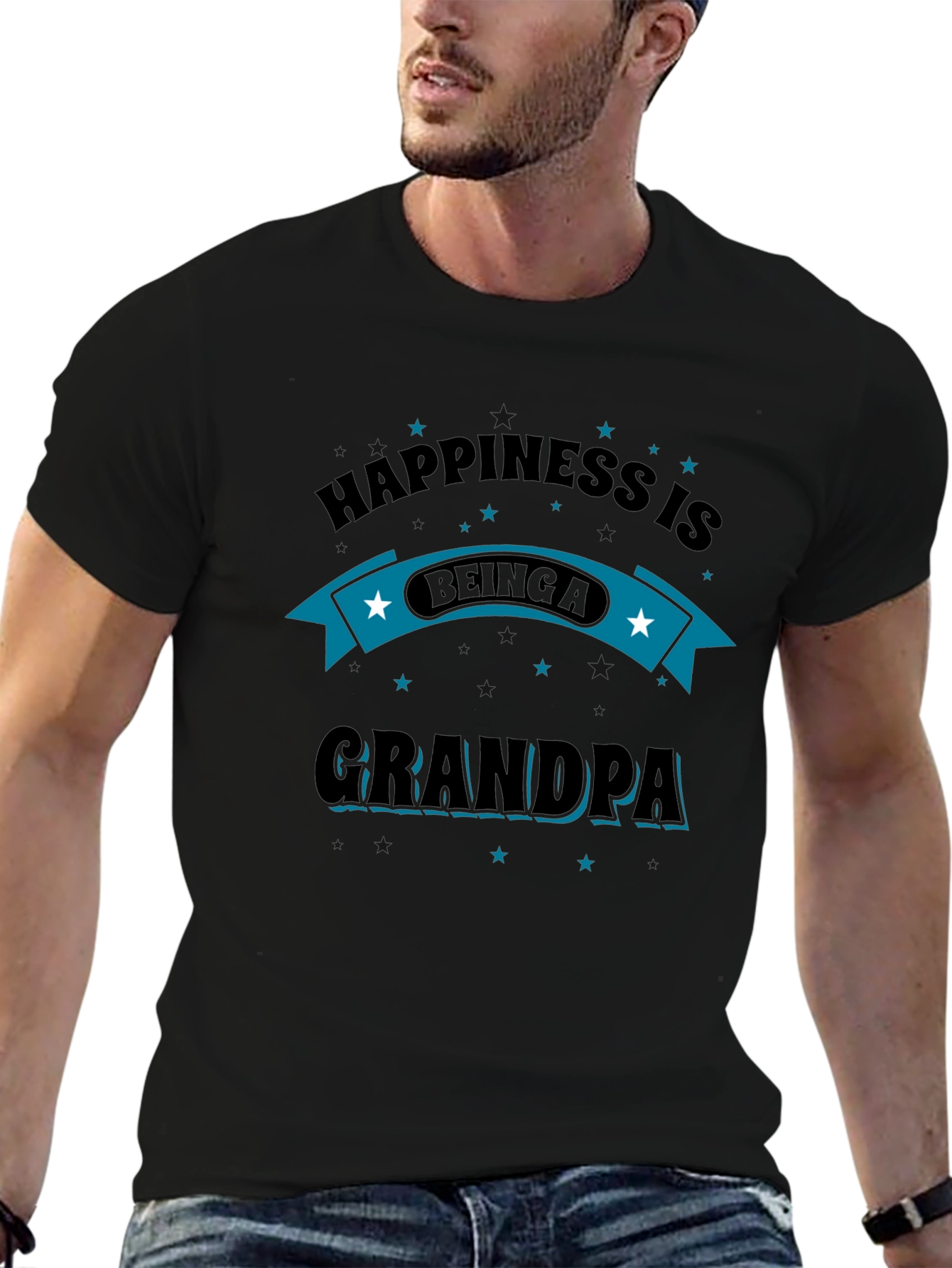 Happiness is Being a Grandpa T-Shirt