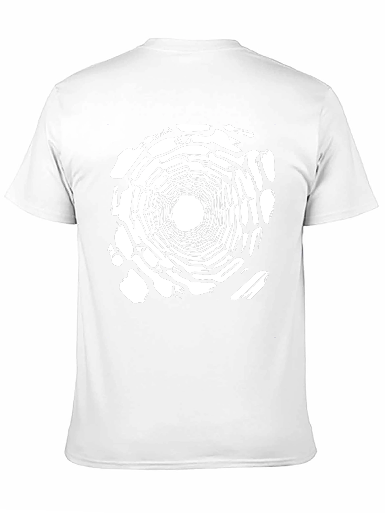 Optical Illusion T-Shirt - Abstract Vortex Design