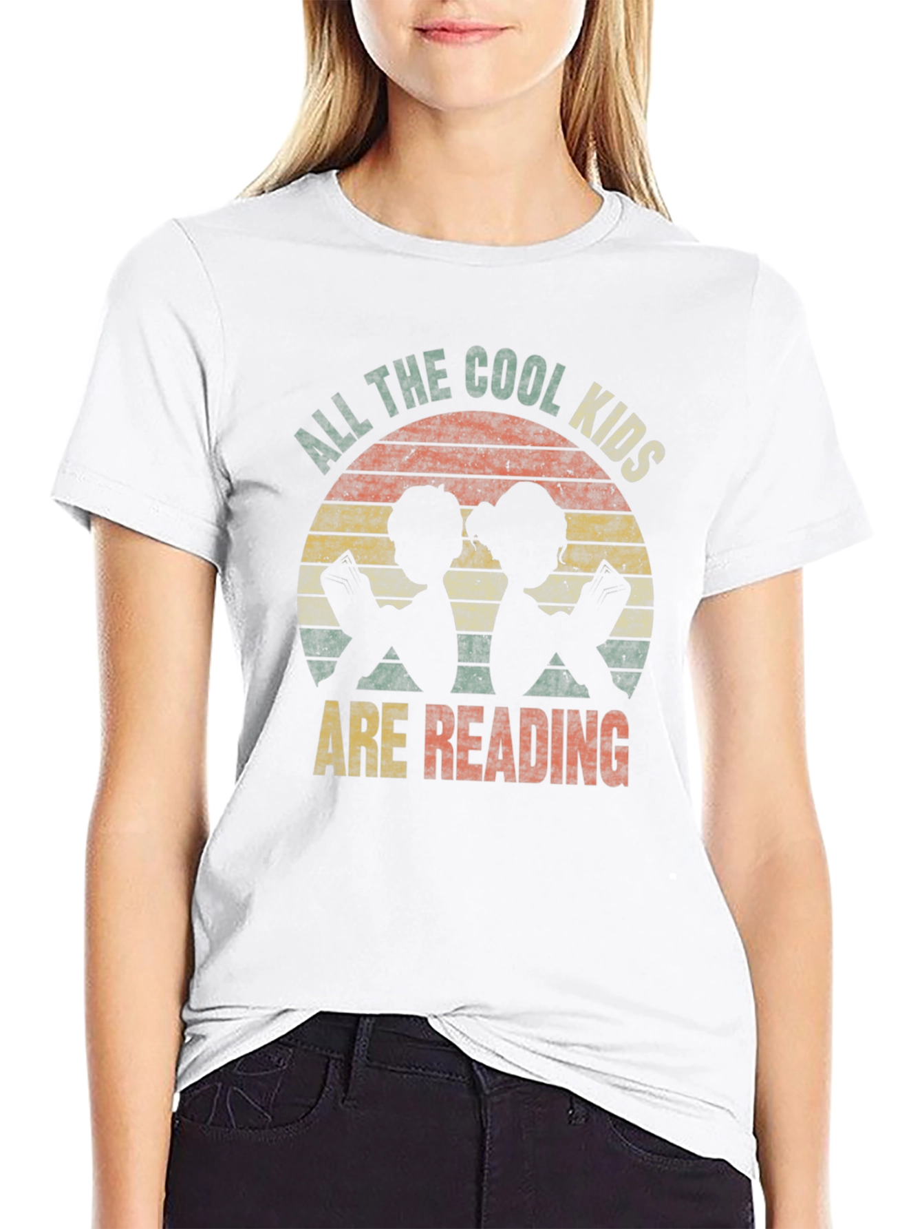 All The Cool Kids Are Reading Graphic T-Shirt
