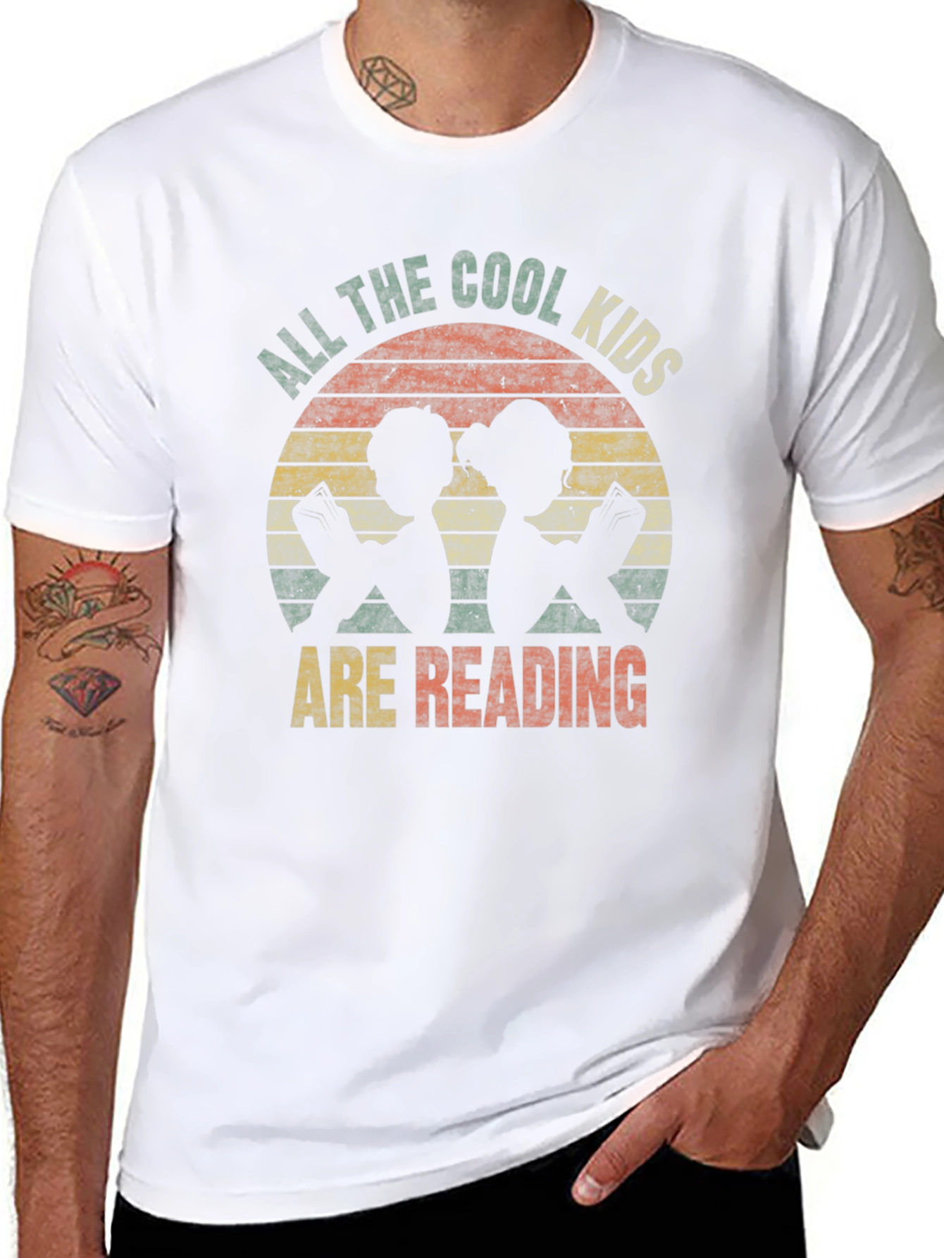 All The Cool Kids Are Reading Graphic T-Shirt