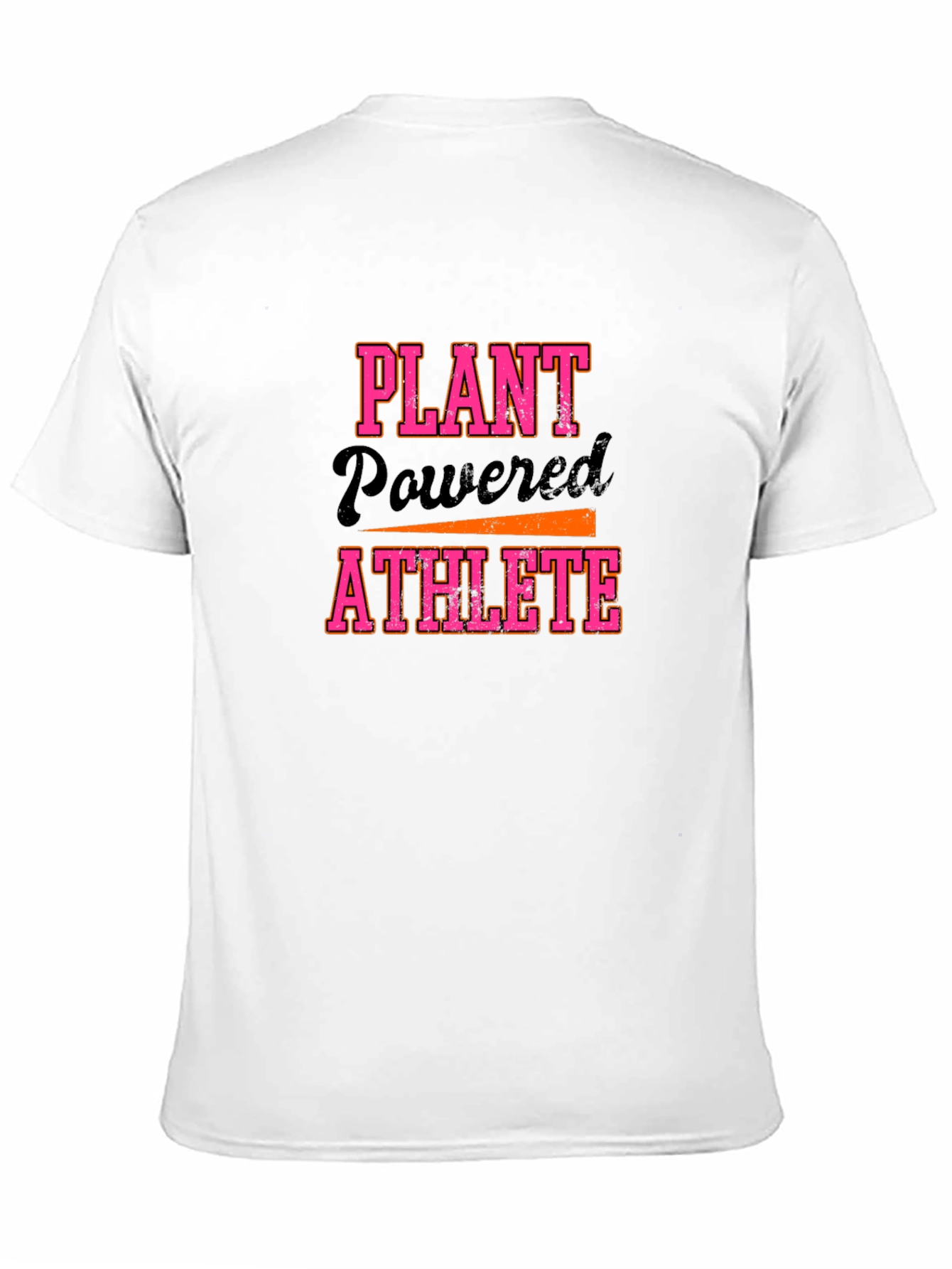 Plant Powered Athlete Black Graphic Tee