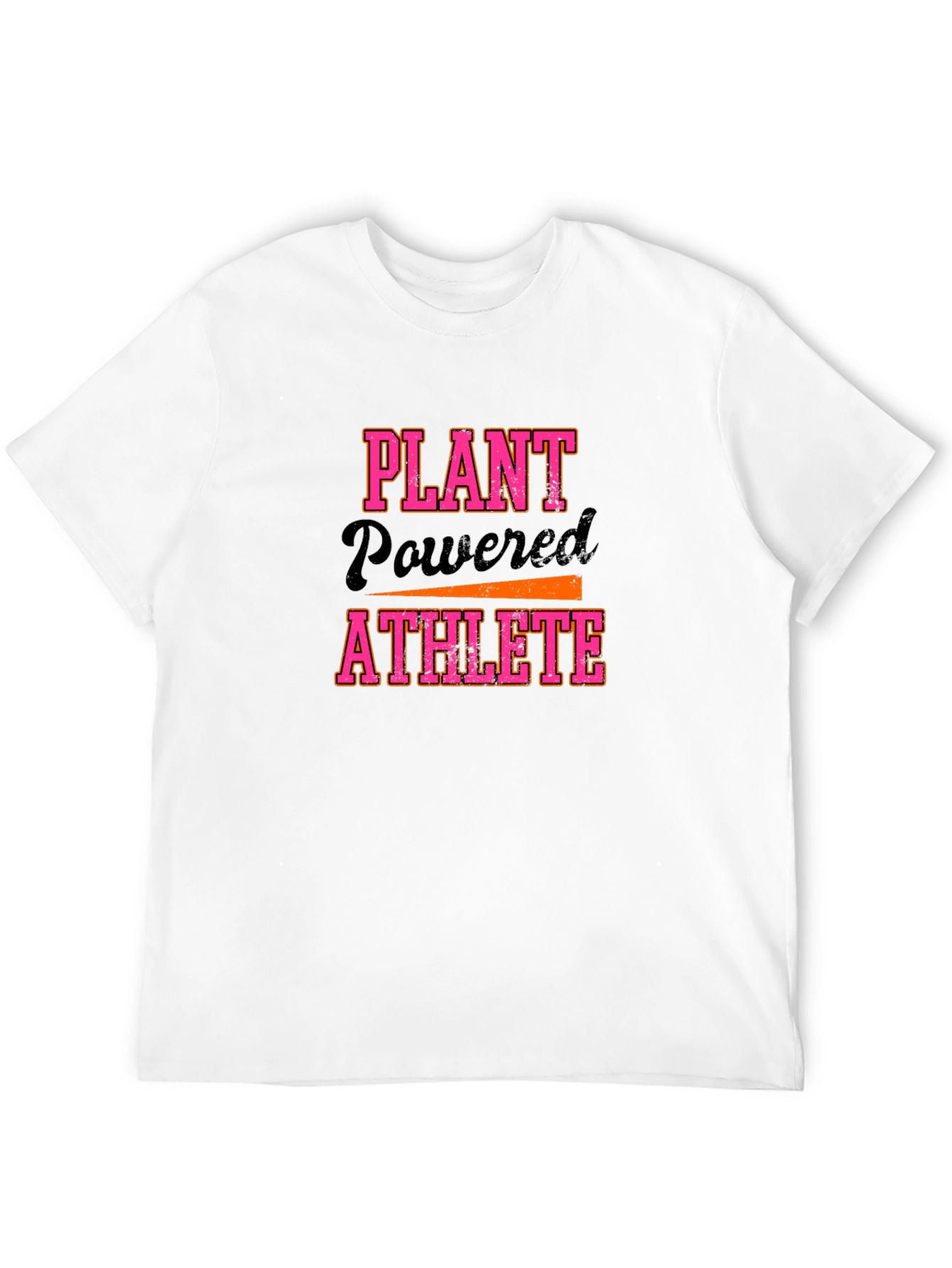 Plant Powered Athlete Black Graphic Tee