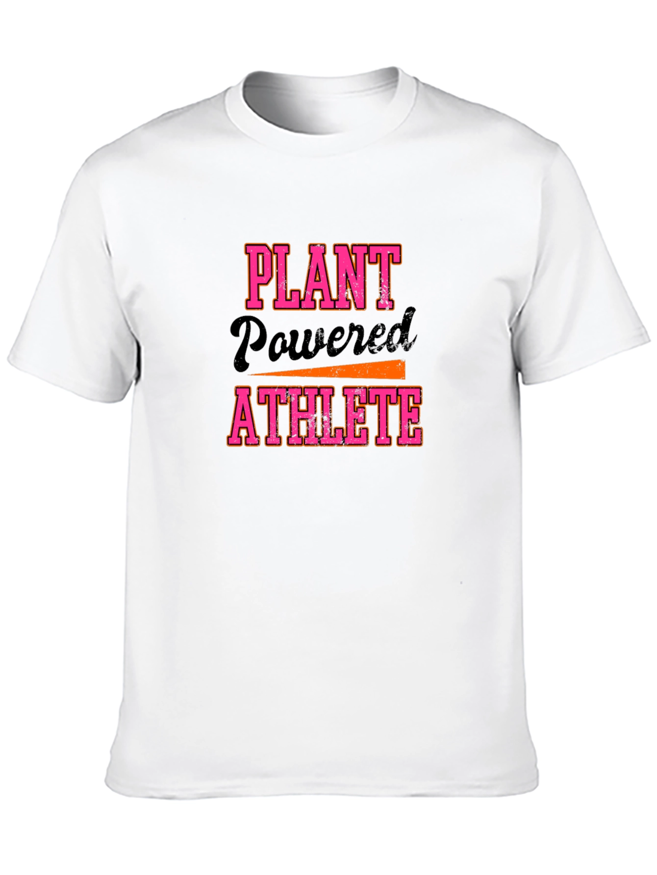 Plant Powered Athlete Black Graphic Tee