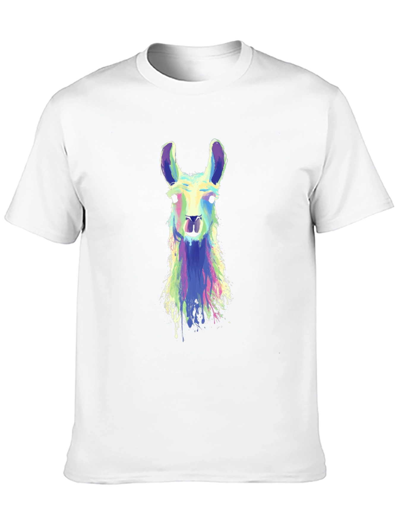 Llama Graphic Black T-Shirt