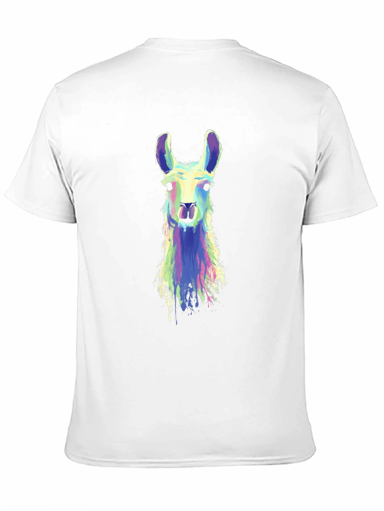 Llama Graphic Black T-Shirt