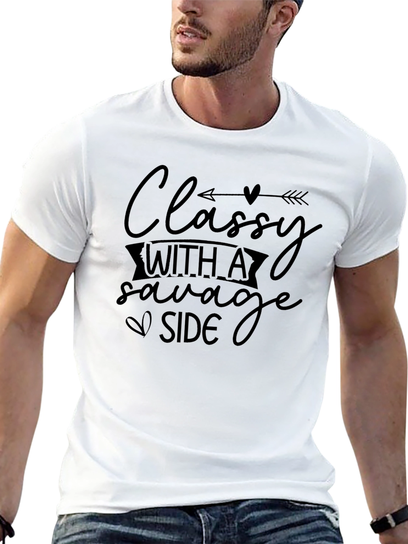 Classy with a Savage Side Graphic T-Shirt