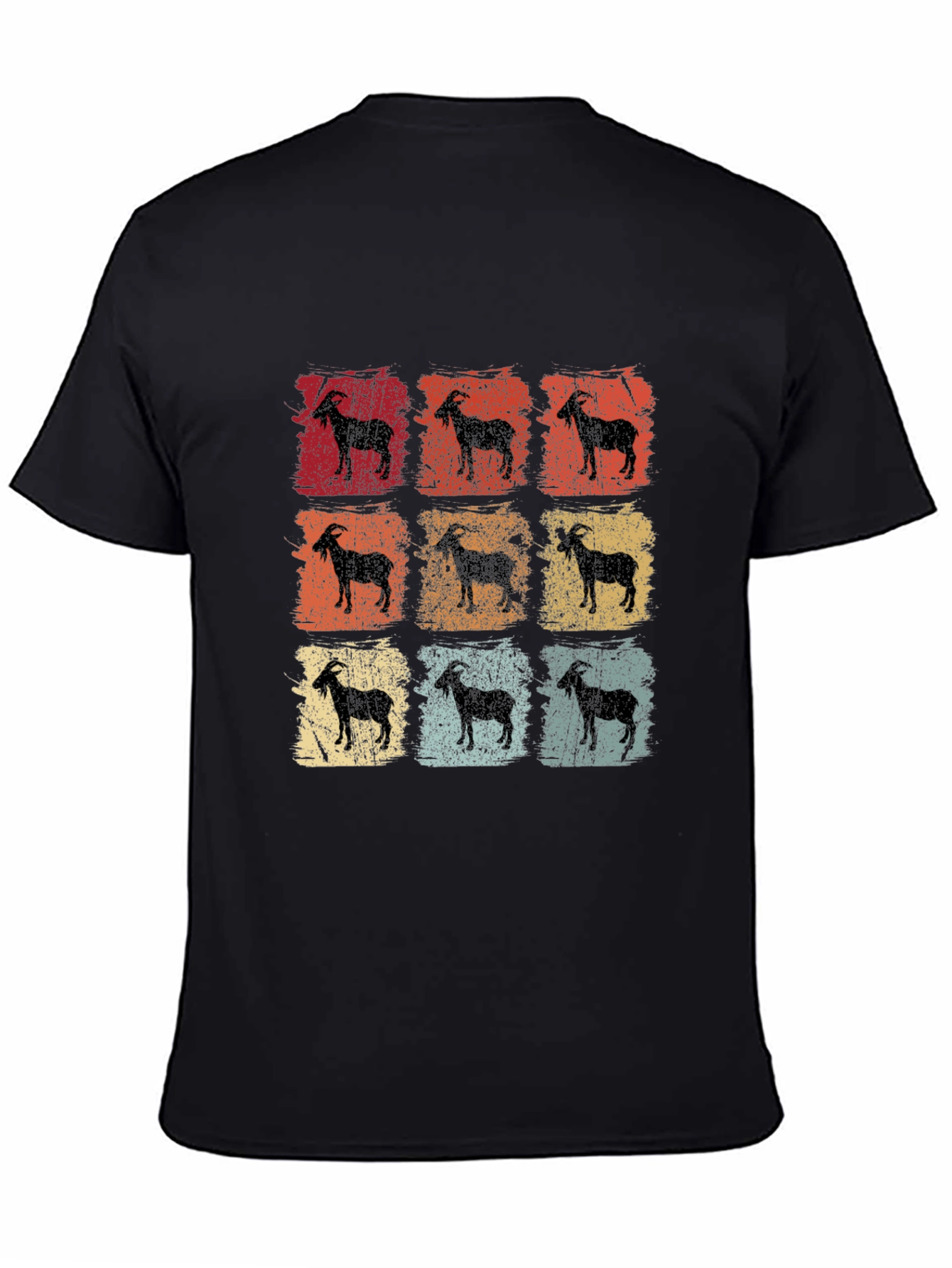 Retro Goat Silhouette T-Shirt