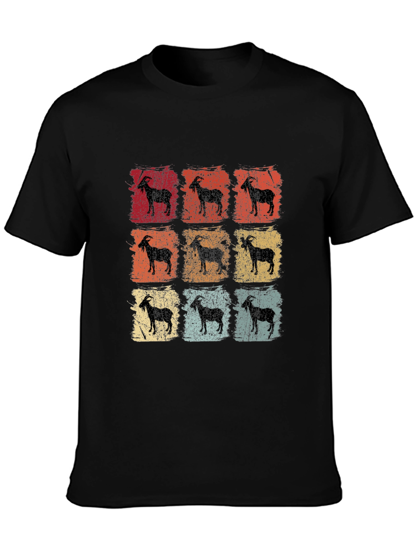 Retro Goat Silhouette T-Shirt