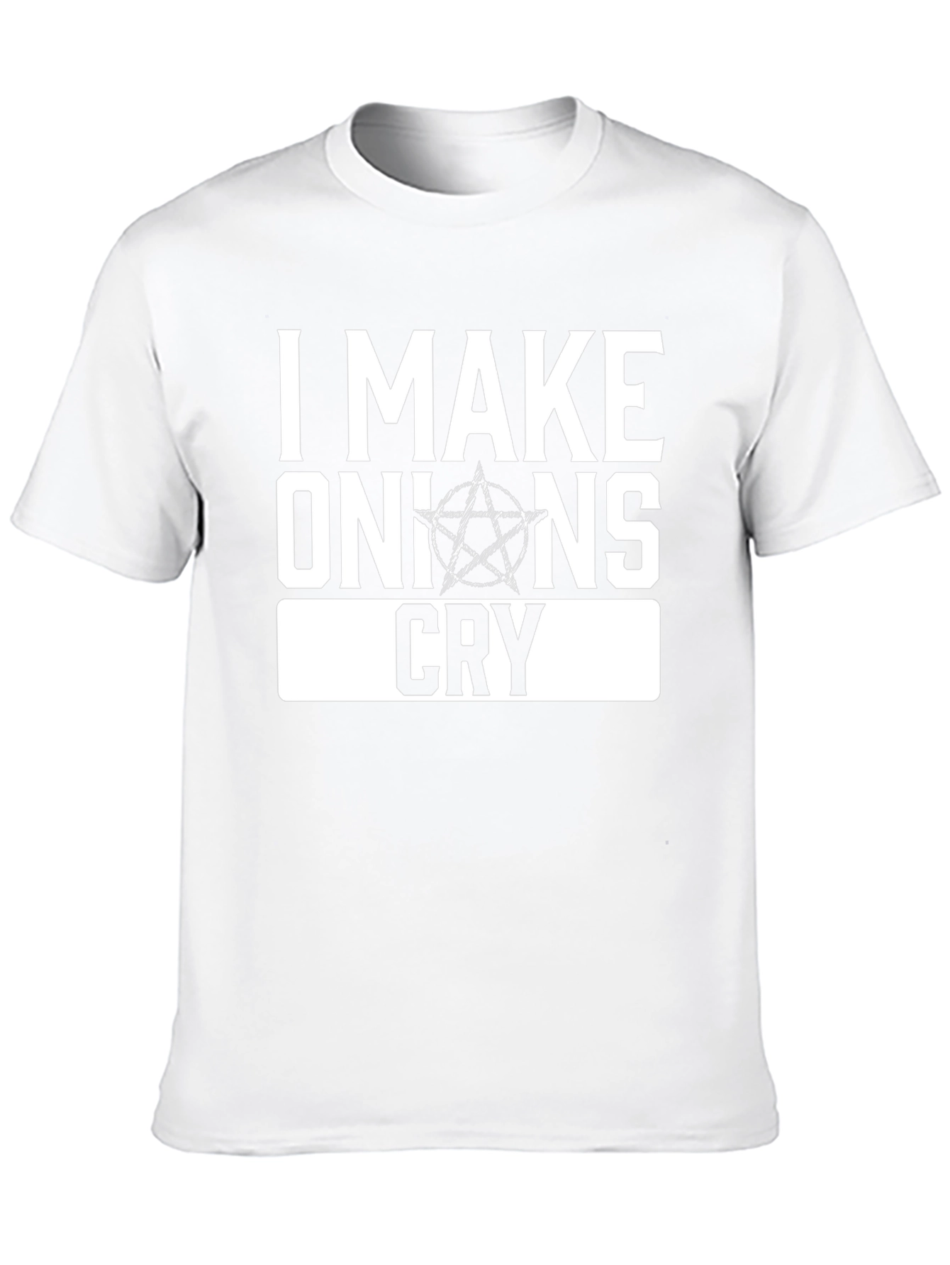 I Make Onions Cry Graphic Tee - Black