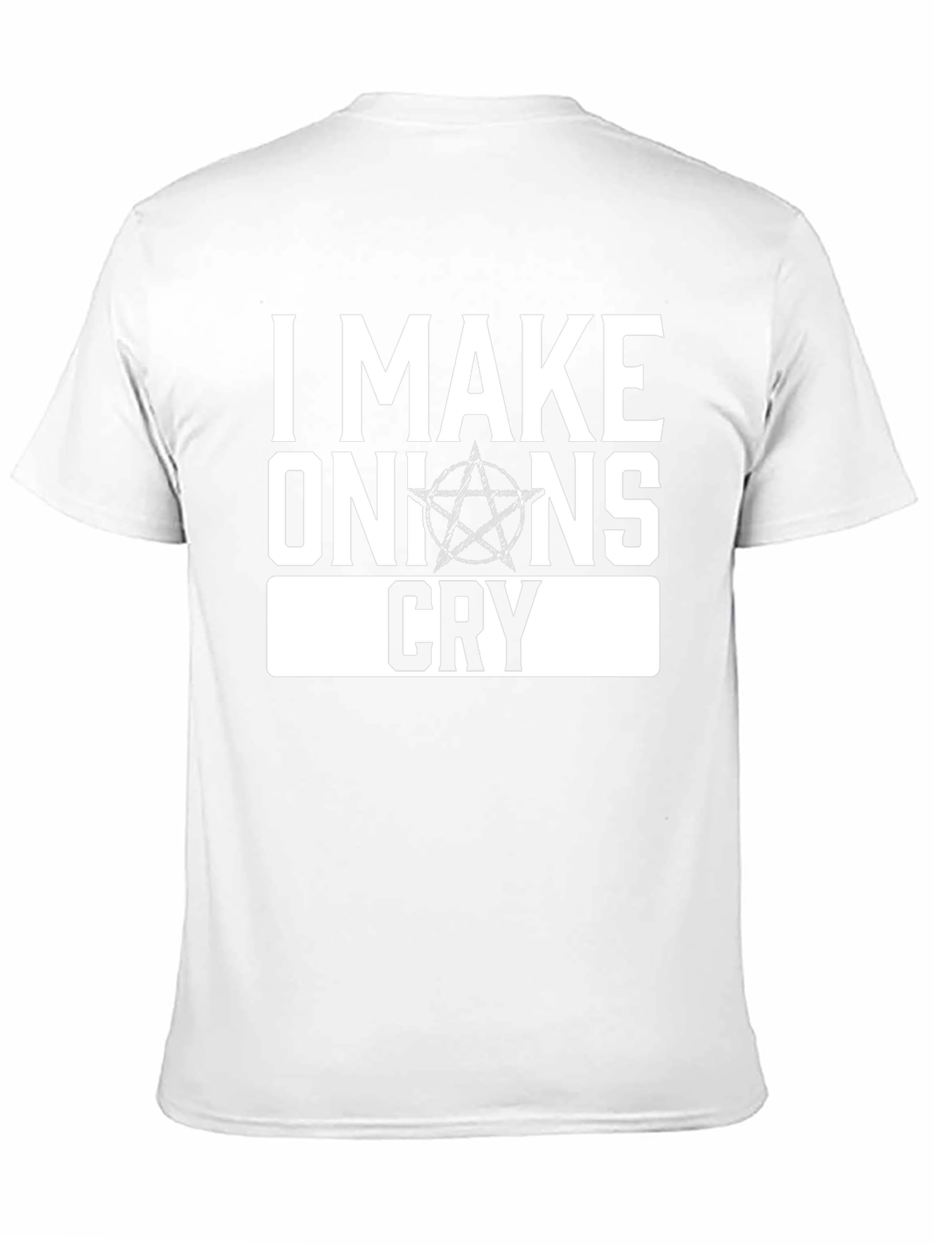 I Make Onions Cry Graphic Tee - Black
