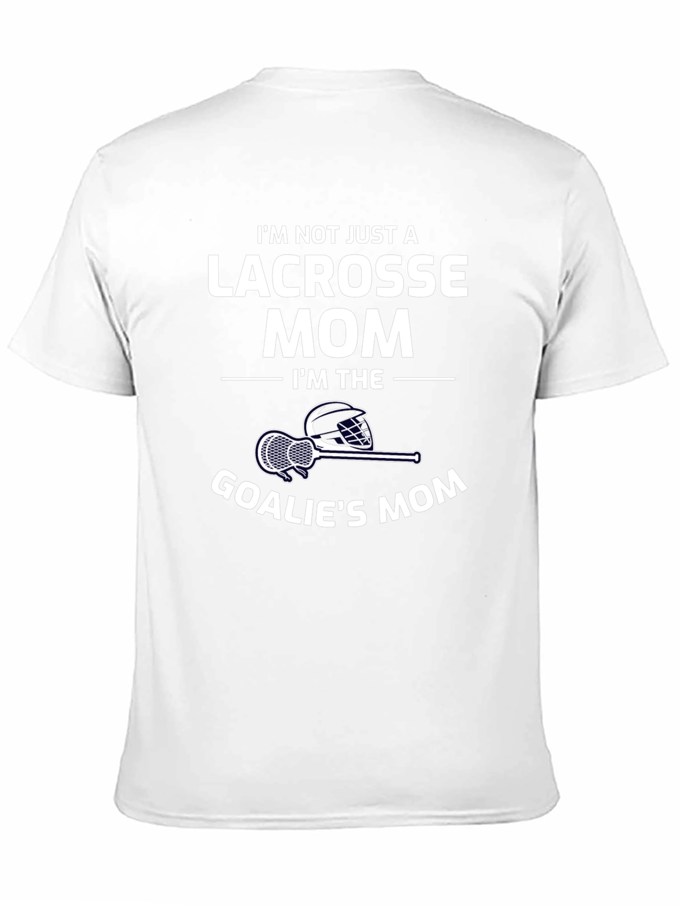 Lacrosse Goalie Mom T-Shirt - Black