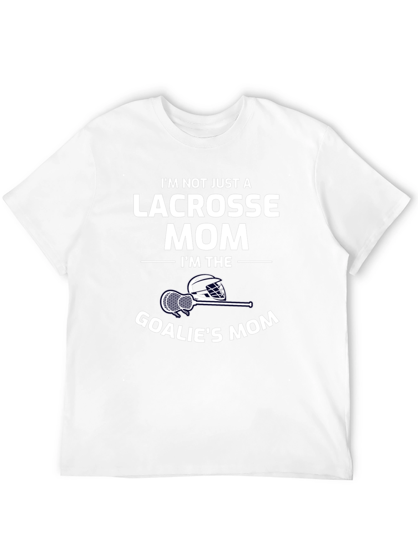 Lacrosse Goalie Mom T-Shirt - Black