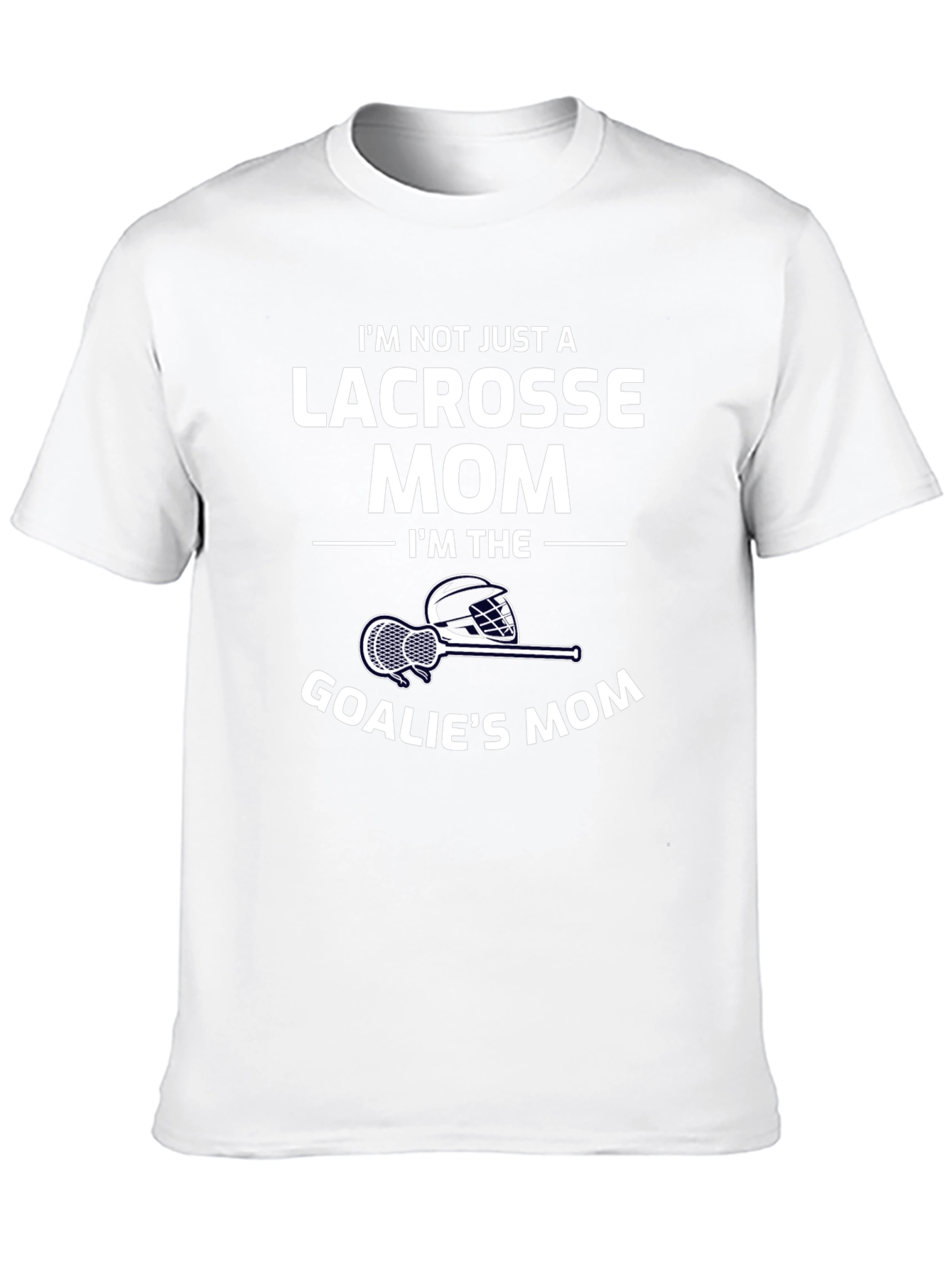 Lacrosse Goalie Mom T-Shirt - Black