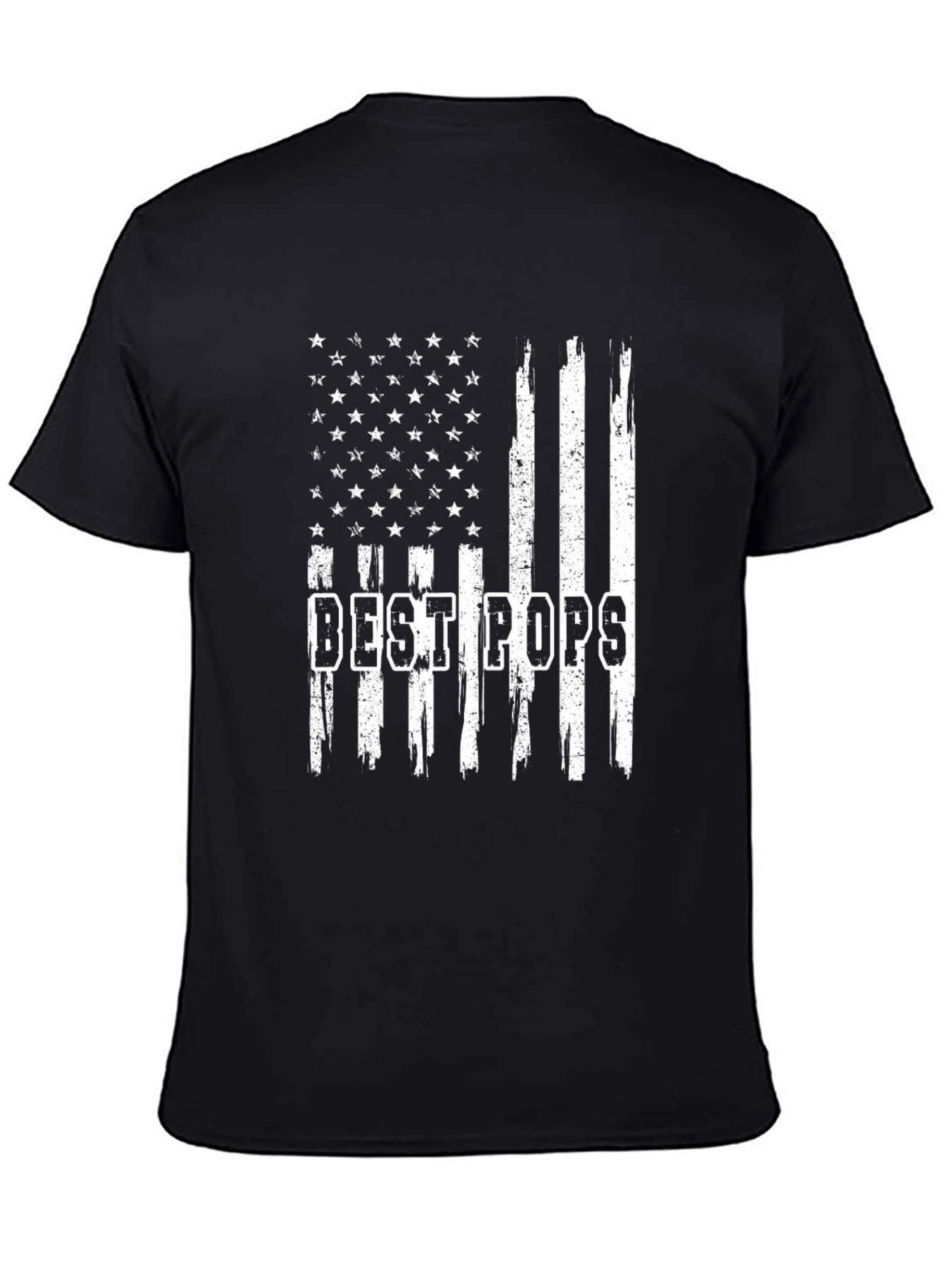 Best Pops American Flag Graphic Tee