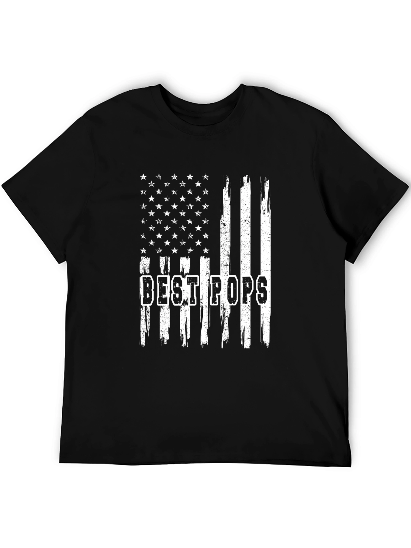Best Pops American Flag Graphic Tee