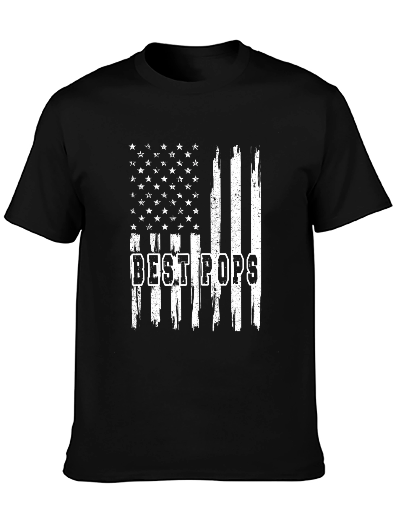 Best Pops American Flag Graphic Tee