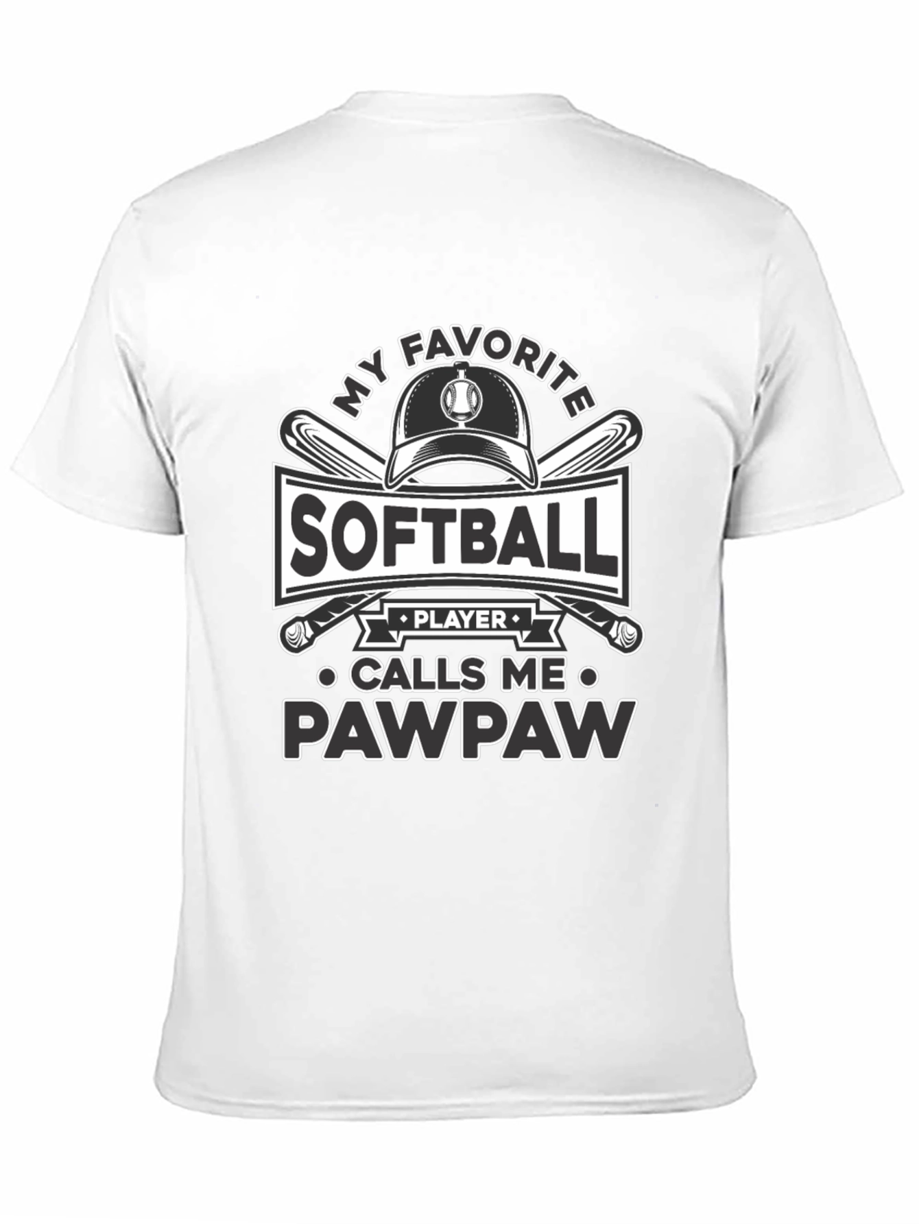 Softball Pawpaw T-Shirt - Gift for Grandfathers