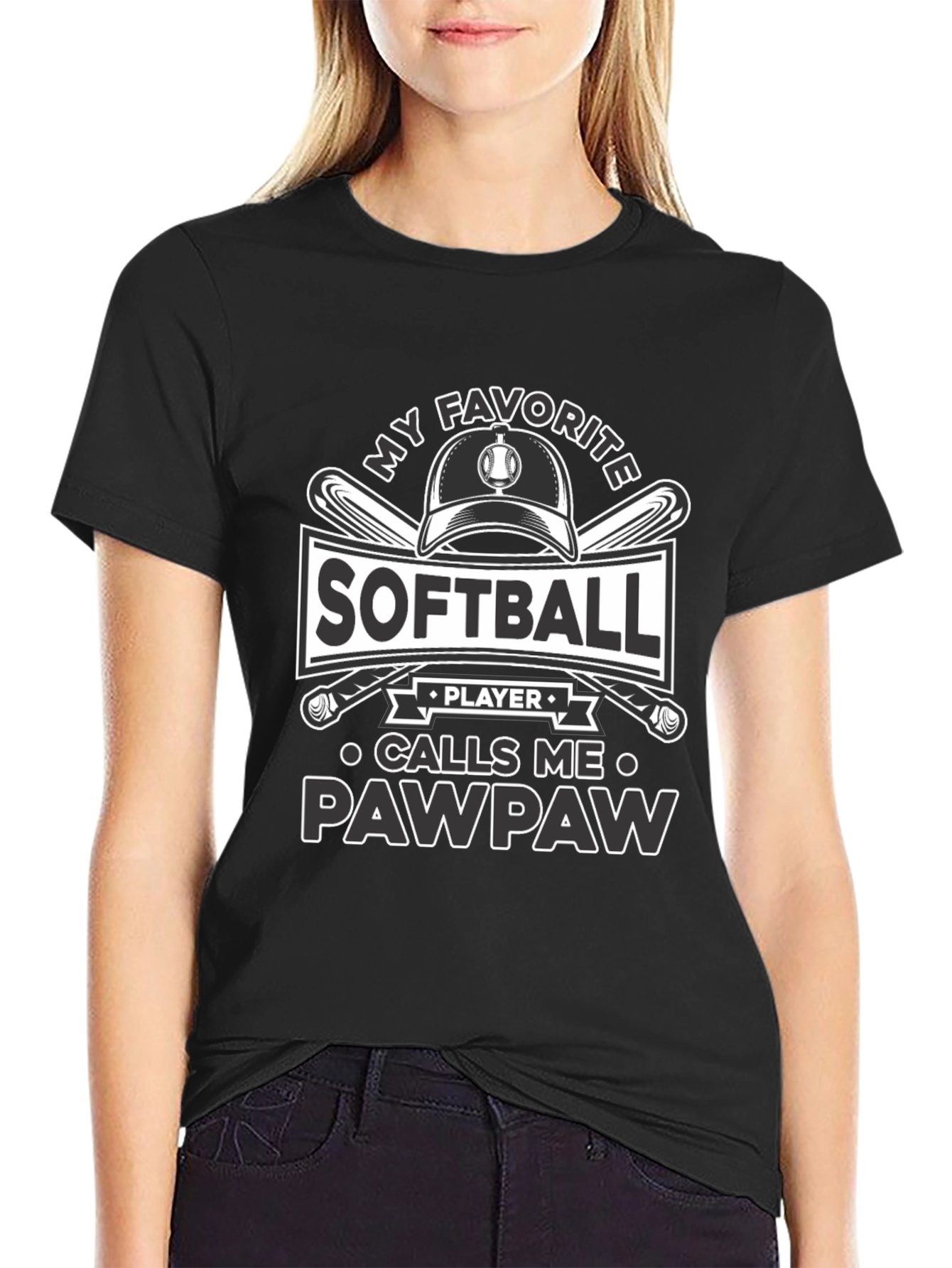 Softball Pawpaw T-Shirt - Gift for Grandfathers