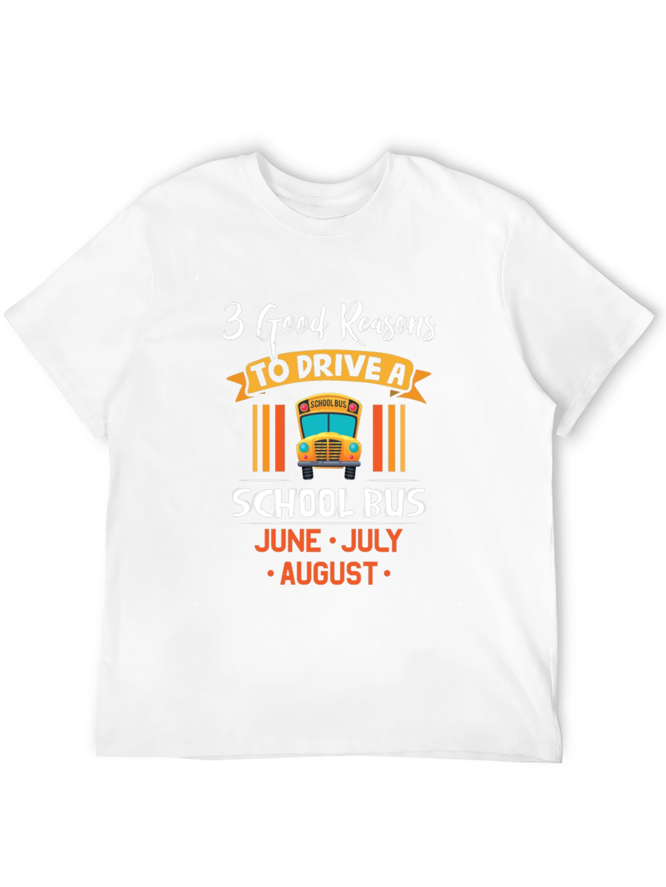 3 Good Reasons School Bus Driver T-Shirt
