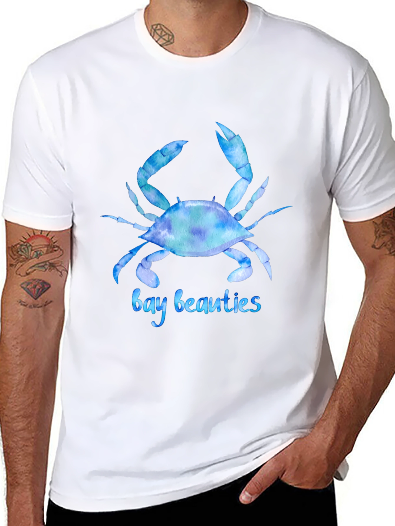 Blue Crab Bay Beauties Graphic T-Shirt