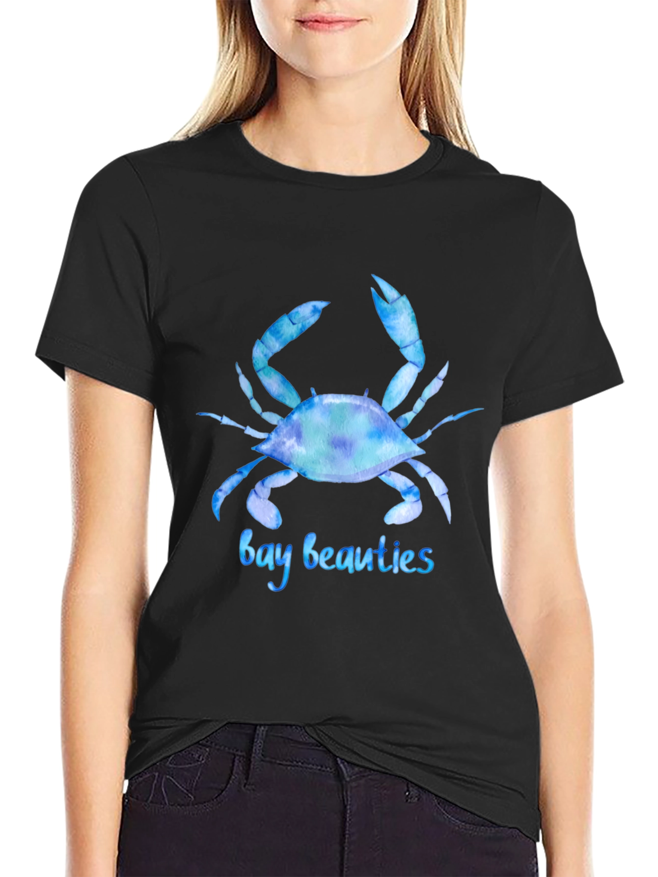 Blue Crab Bay Beauties Graphic T-Shirt