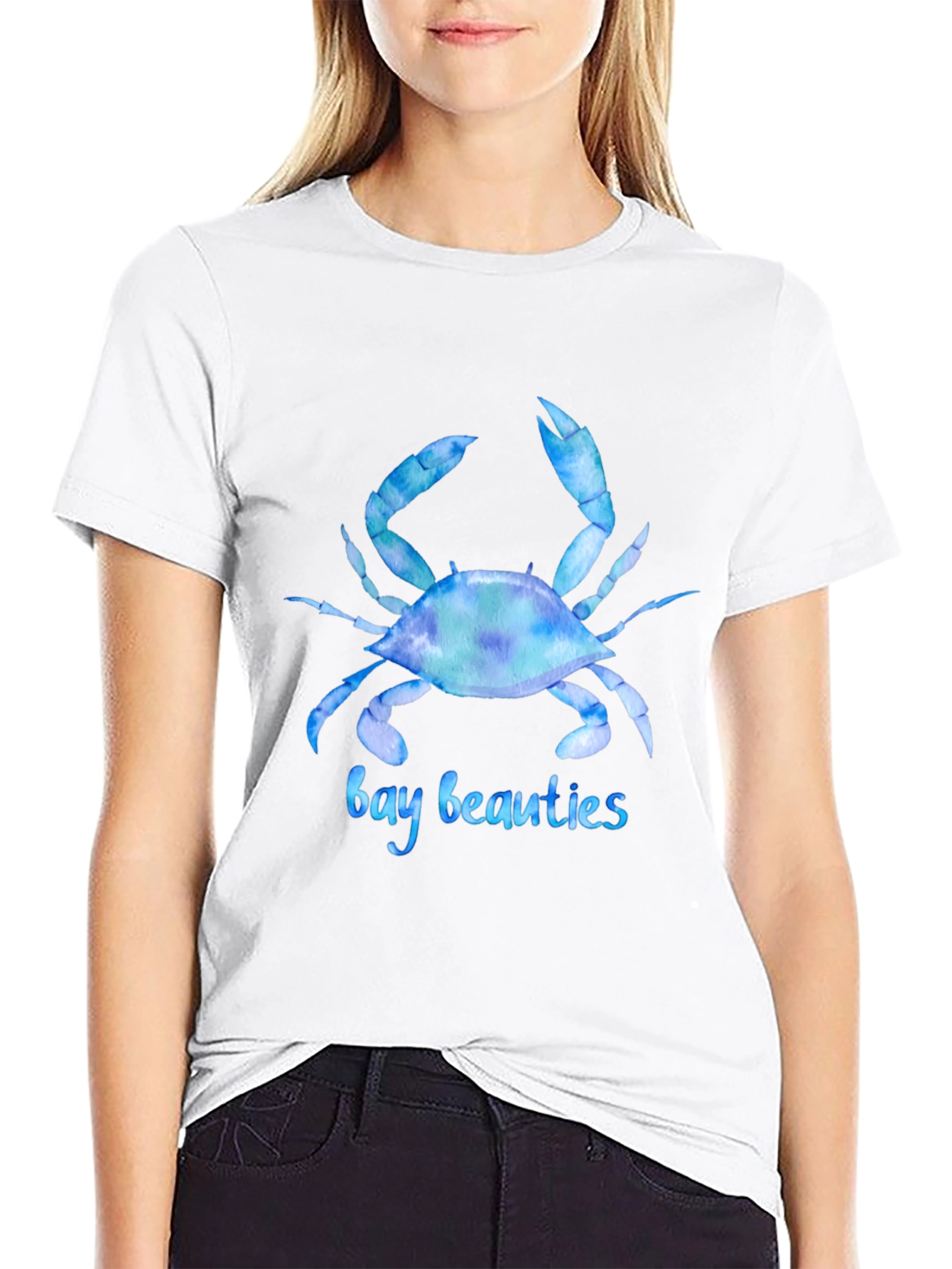 Blue Crab Bay Beauties Graphic T-Shirt