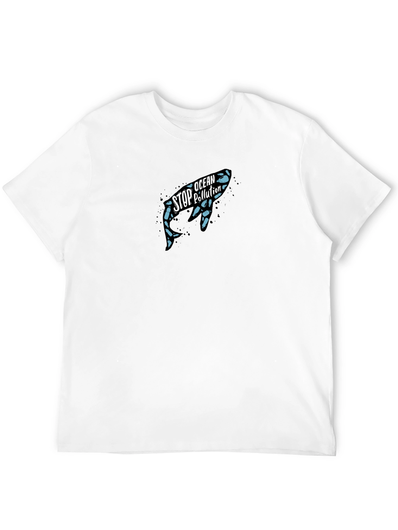 Stop Ocean Pollution Whale T-Shirt