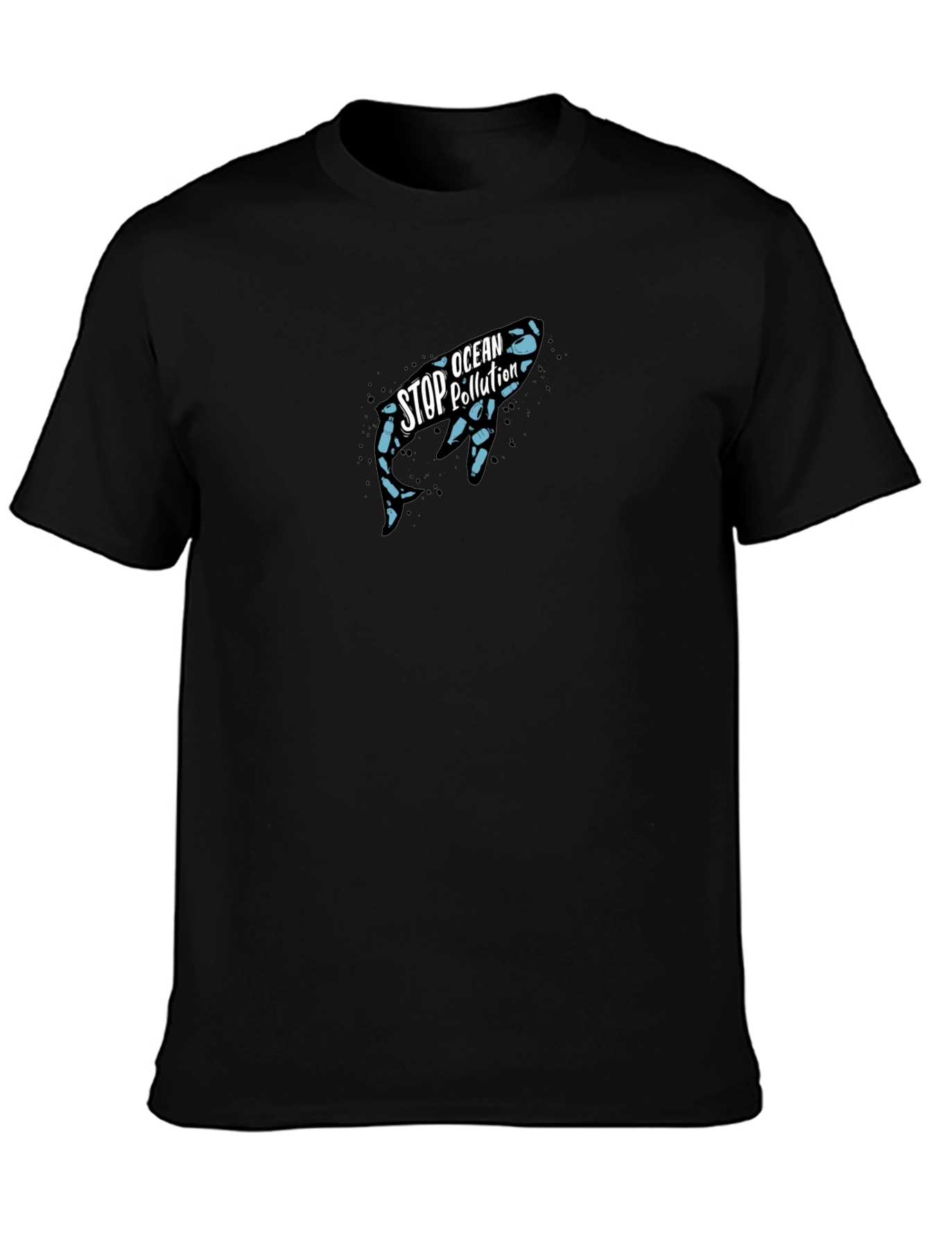Stop Ocean Pollution Whale T-Shirt