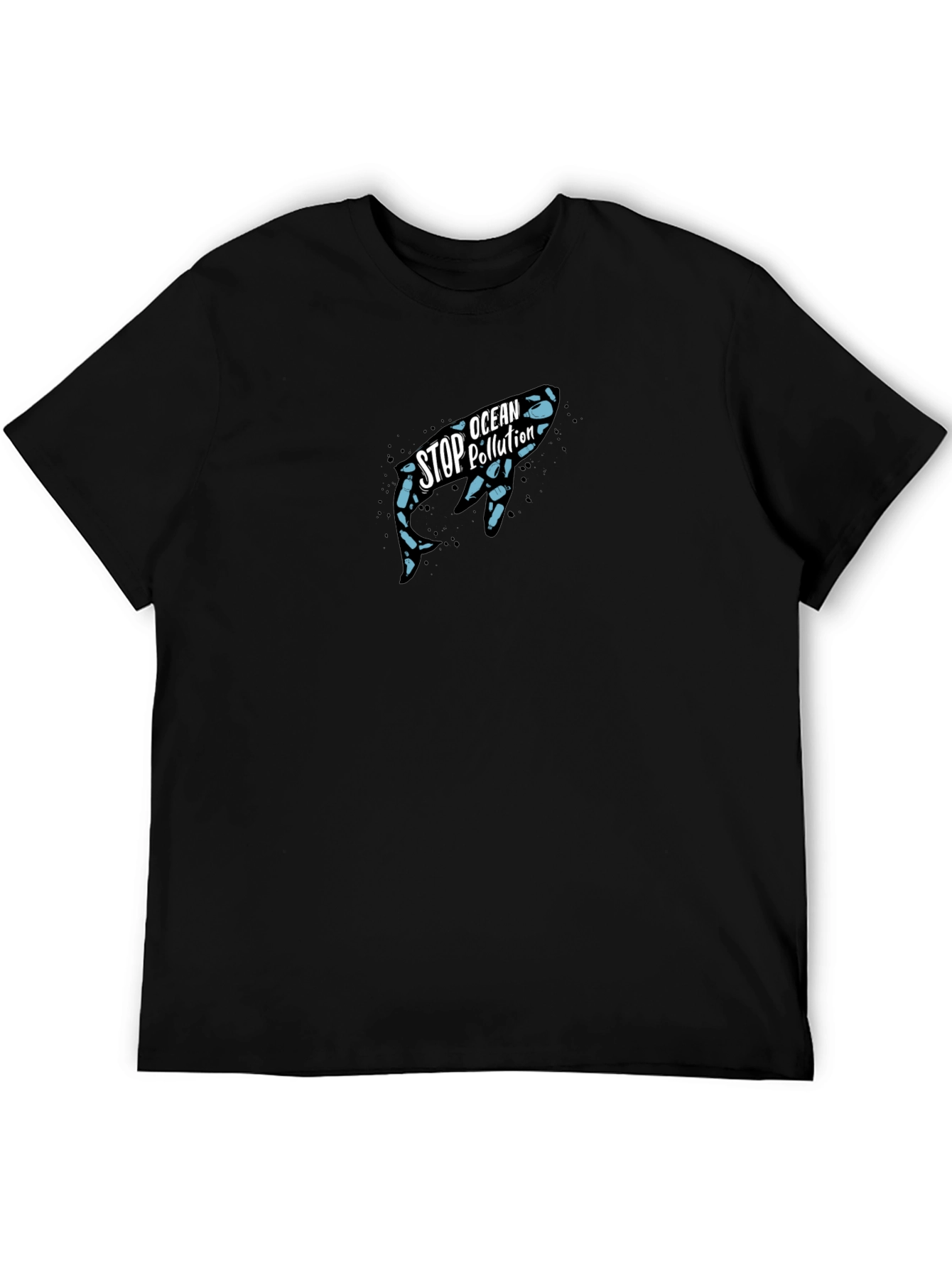 Stop Ocean Pollution Whale T-Shirt