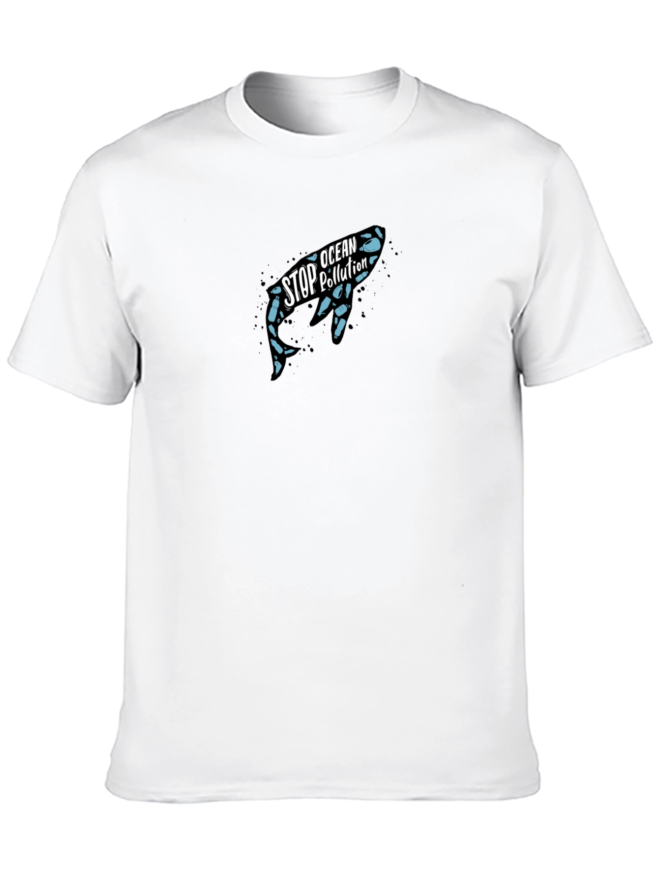 Stop Ocean Pollution Whale T-Shirt