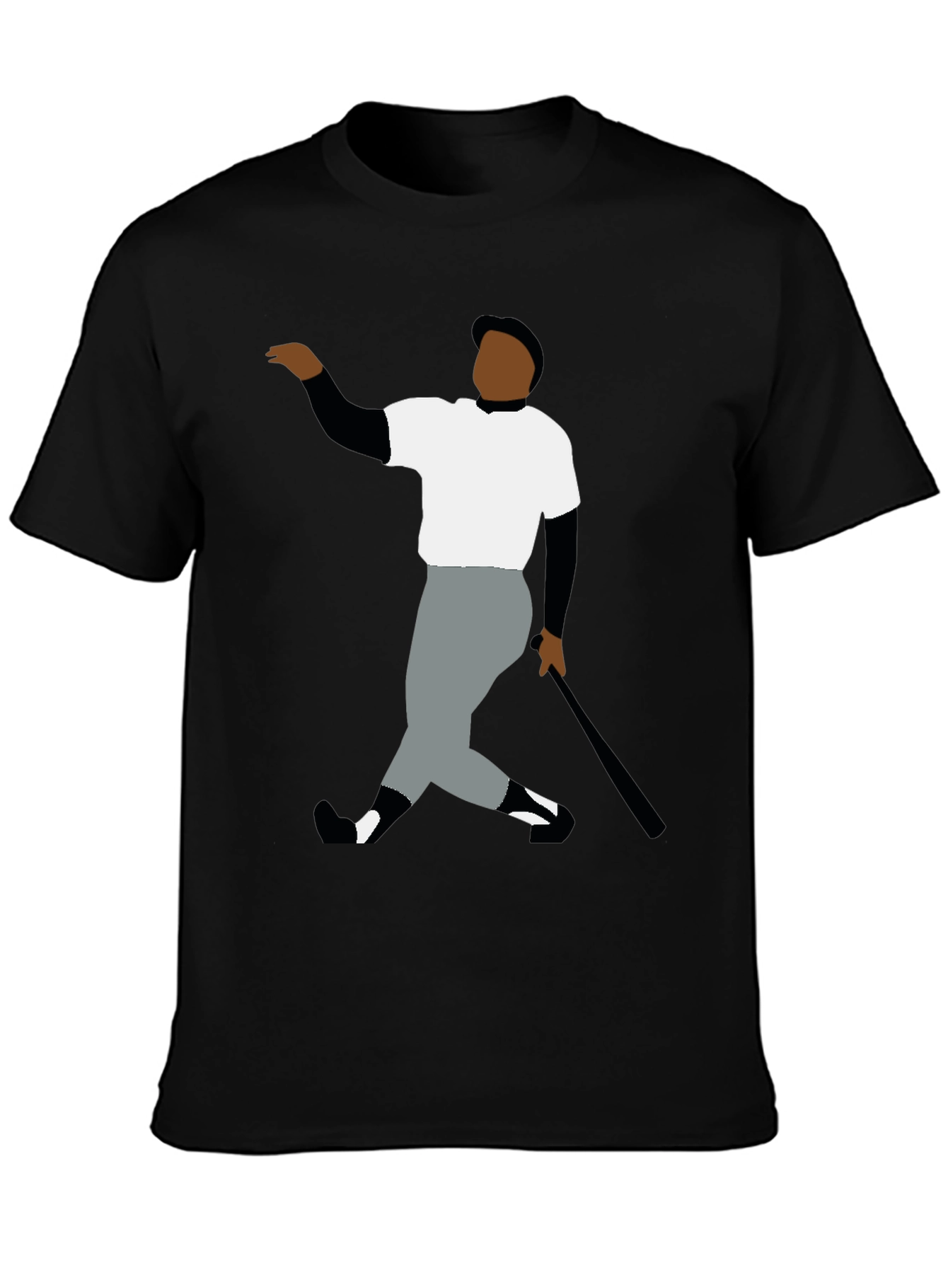 Retro Baseball Player Graphic Tee