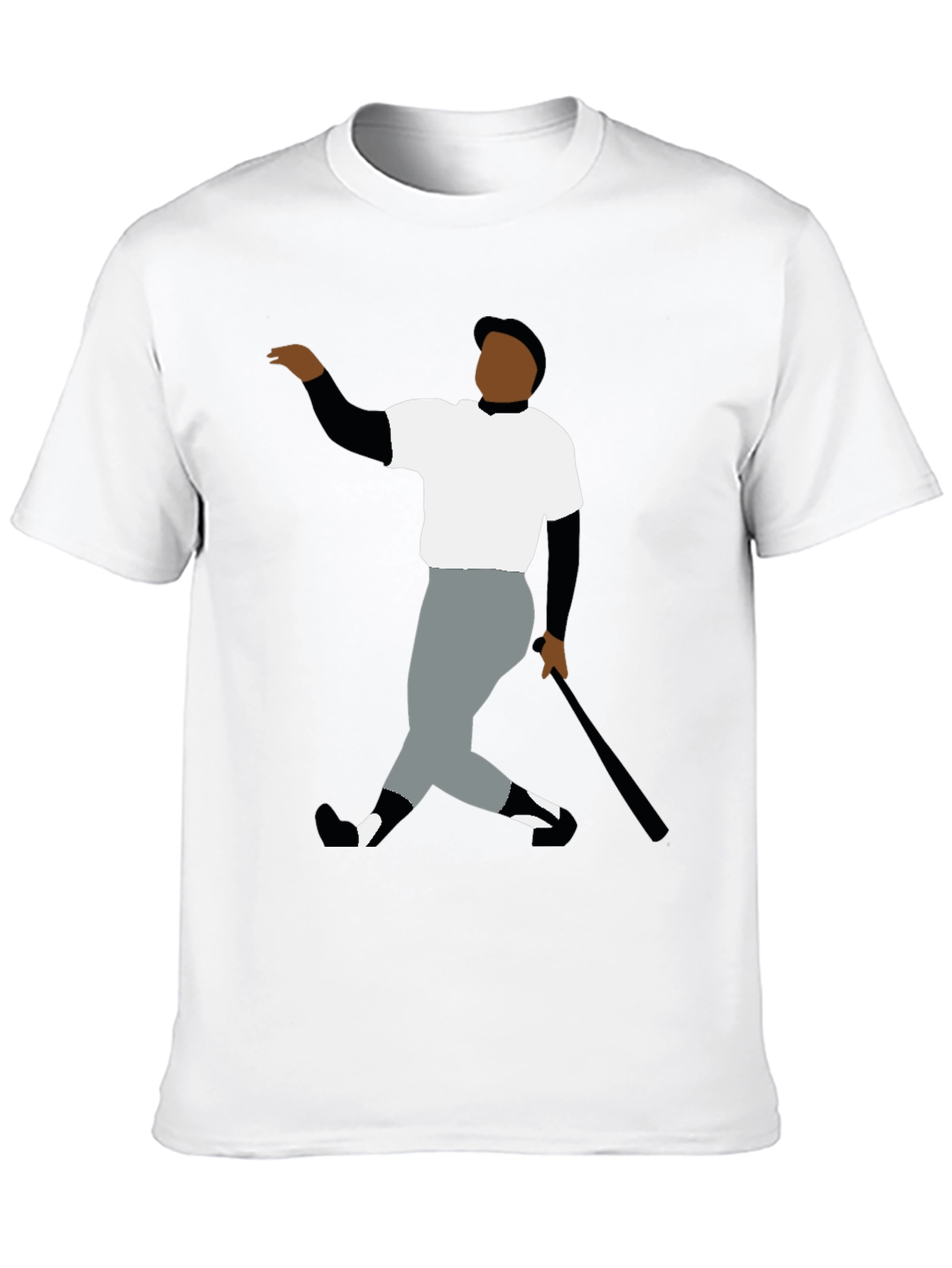 Retro Baseball Player Graphic Tee