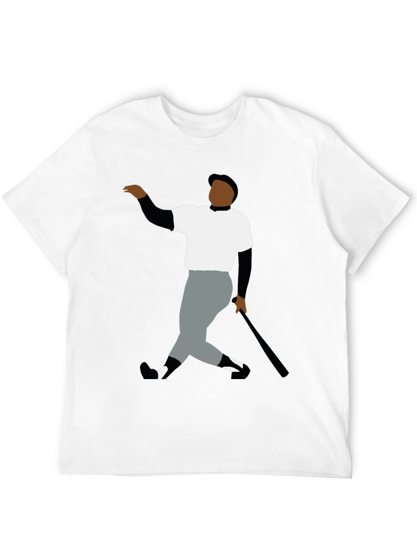 Retro Baseball Player Graphic Tee