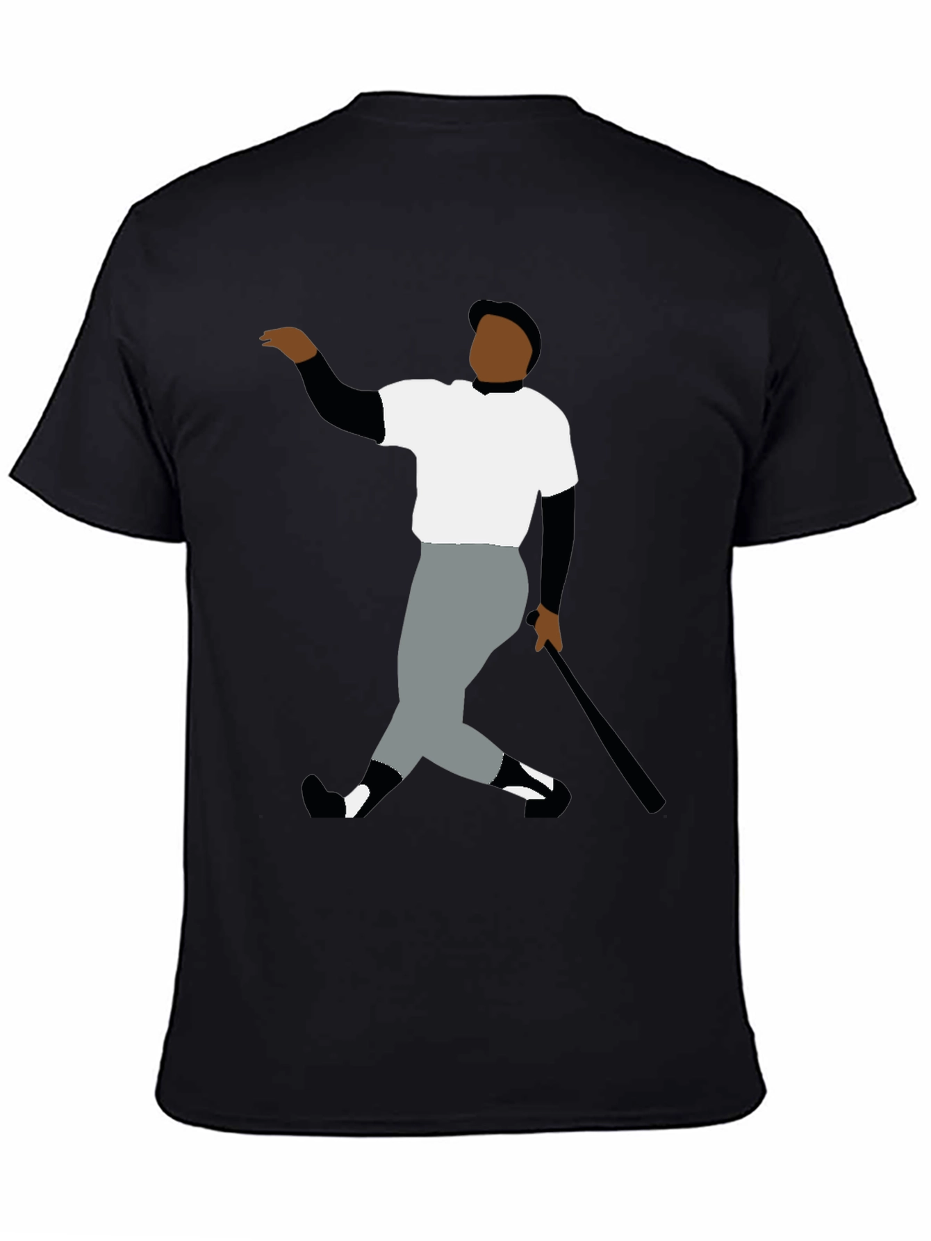 Retro Baseball Player Graphic Tee