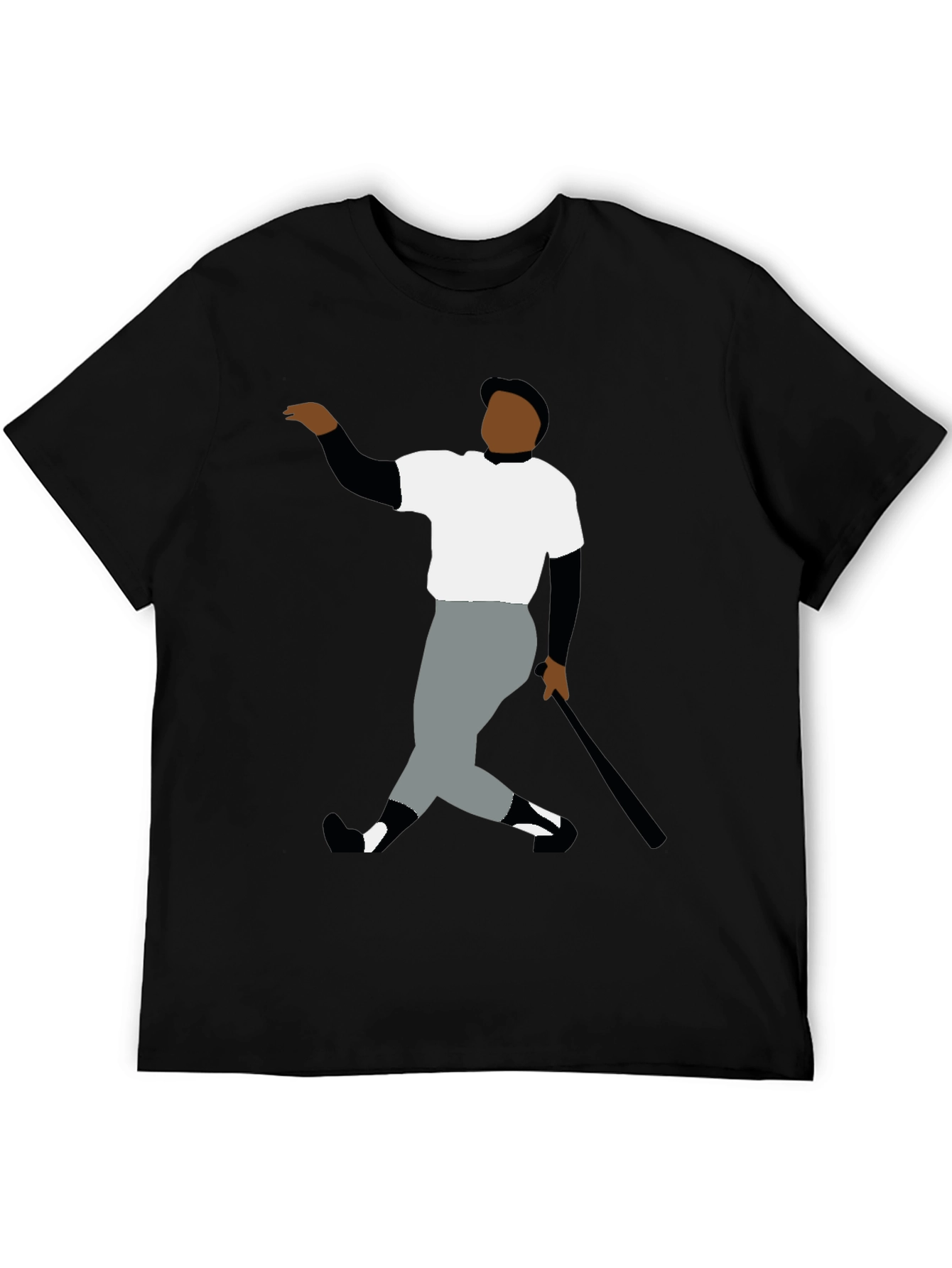 Retro Baseball Player Graphic Tee