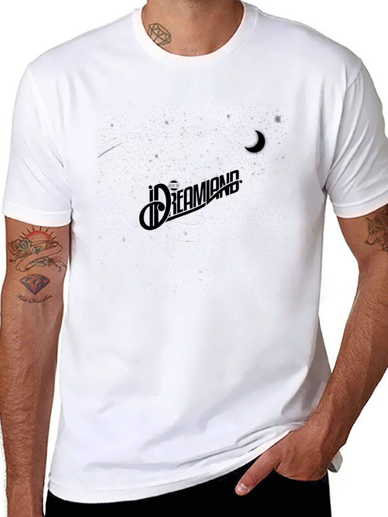 Dreamland Graphic T-Shirt - Classic Black Tee