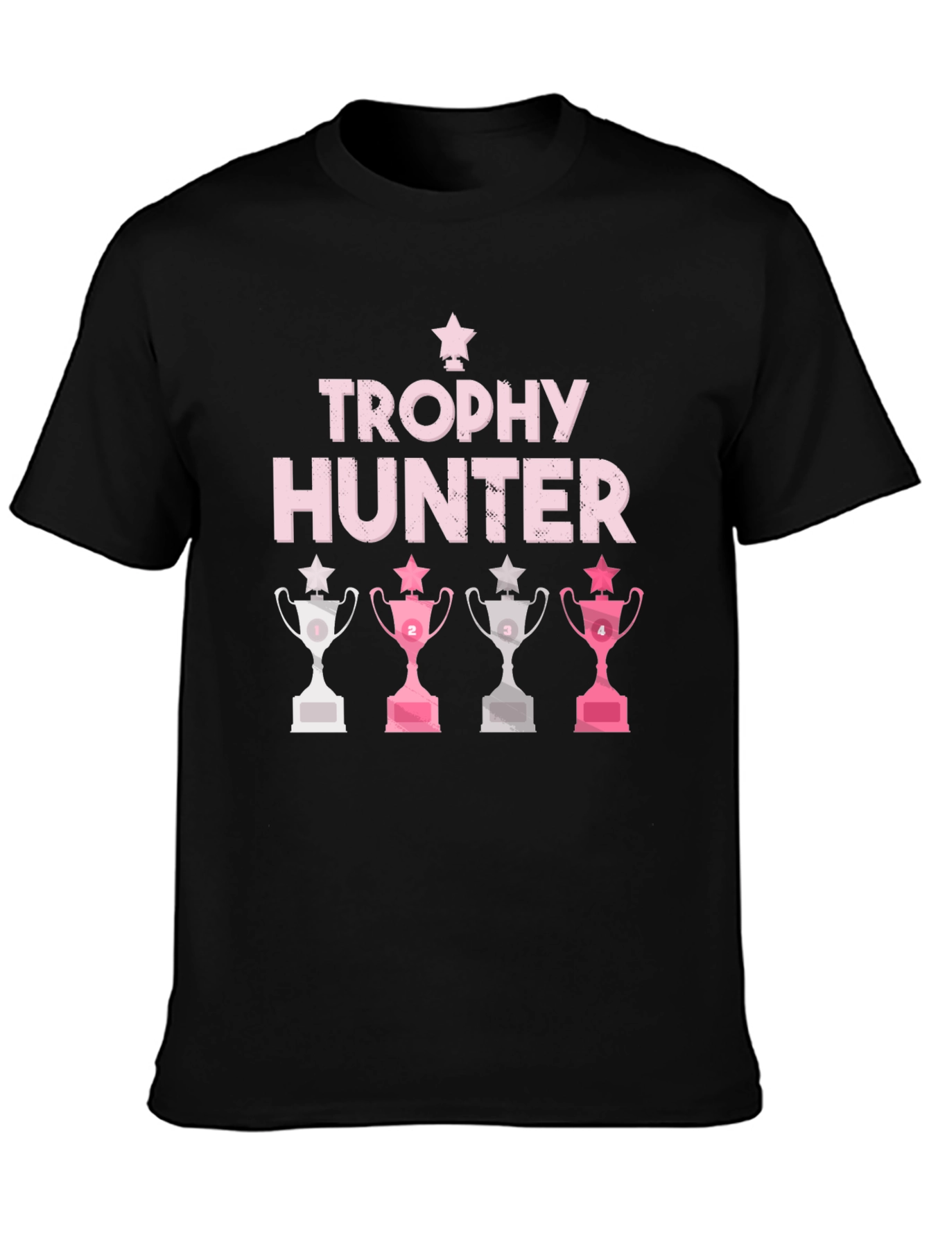 Trophy Hunter Graphic Tee - Funny Slogan T-Shirt