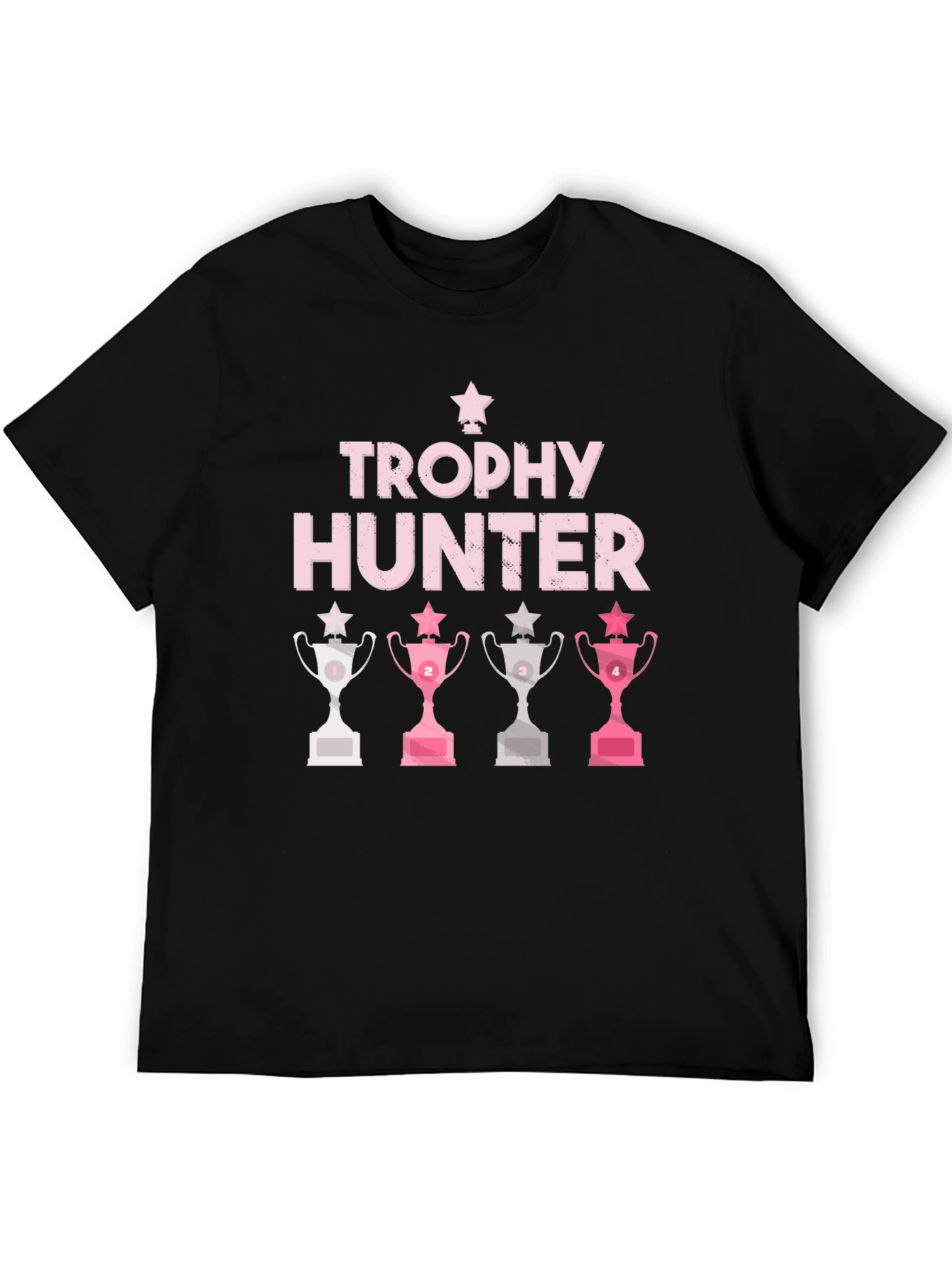 Trophy Hunter Graphic Tee - Funny Slogan T-Shirt
