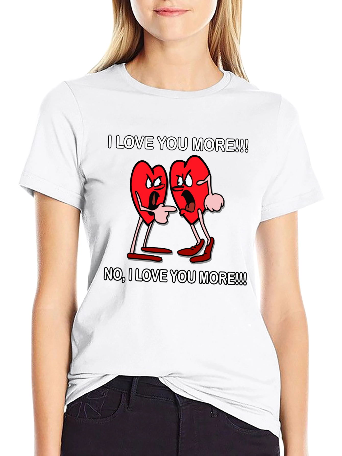 I Love You More Graphic T-Shirt