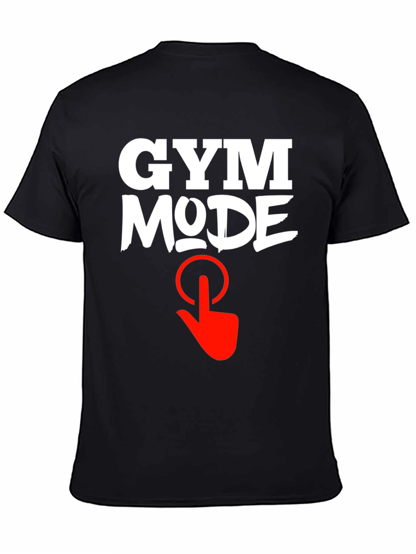 Gym Mode Activated Black T-Shirt