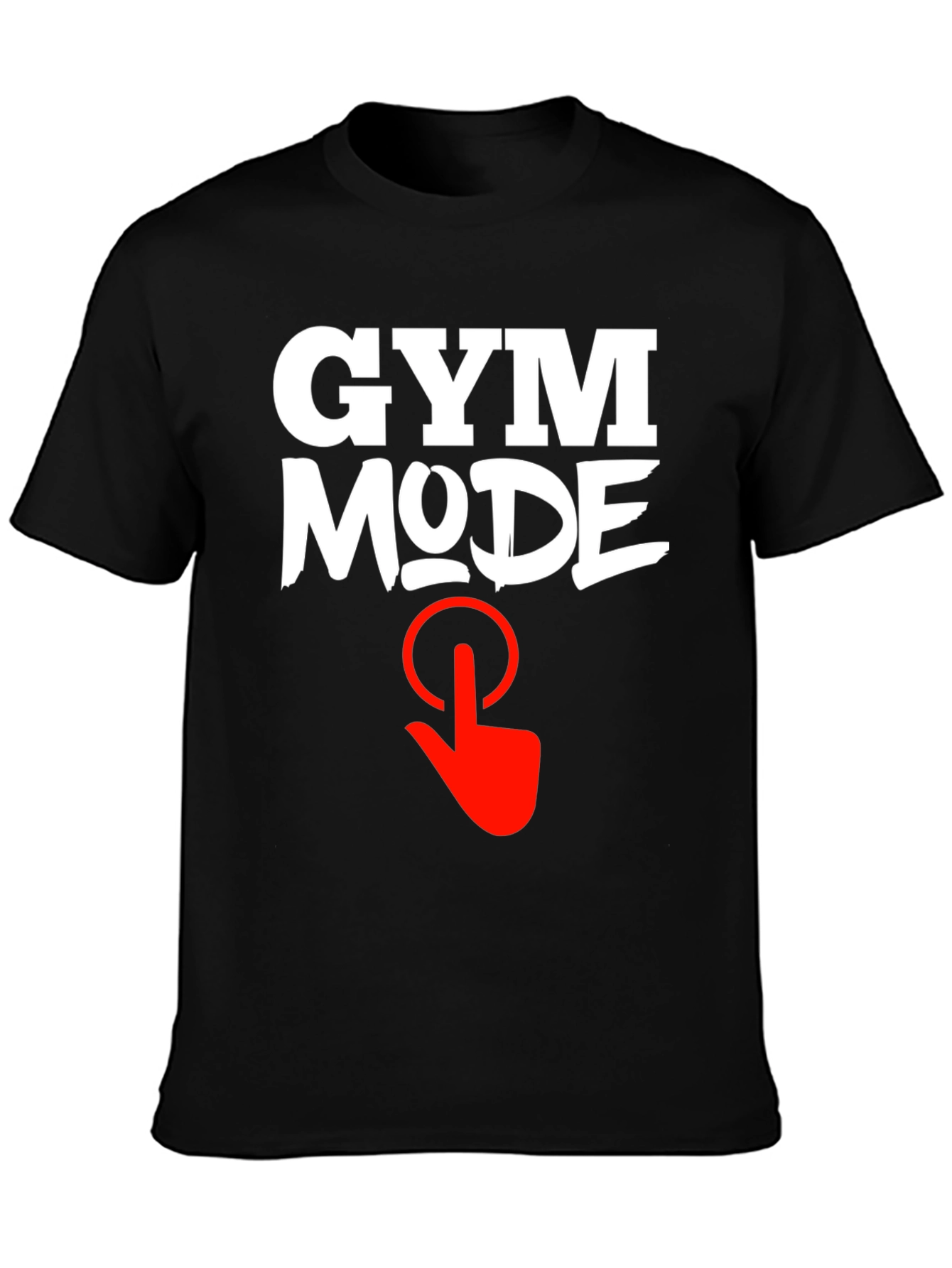 Gym Mode Activated Black T-Shirt