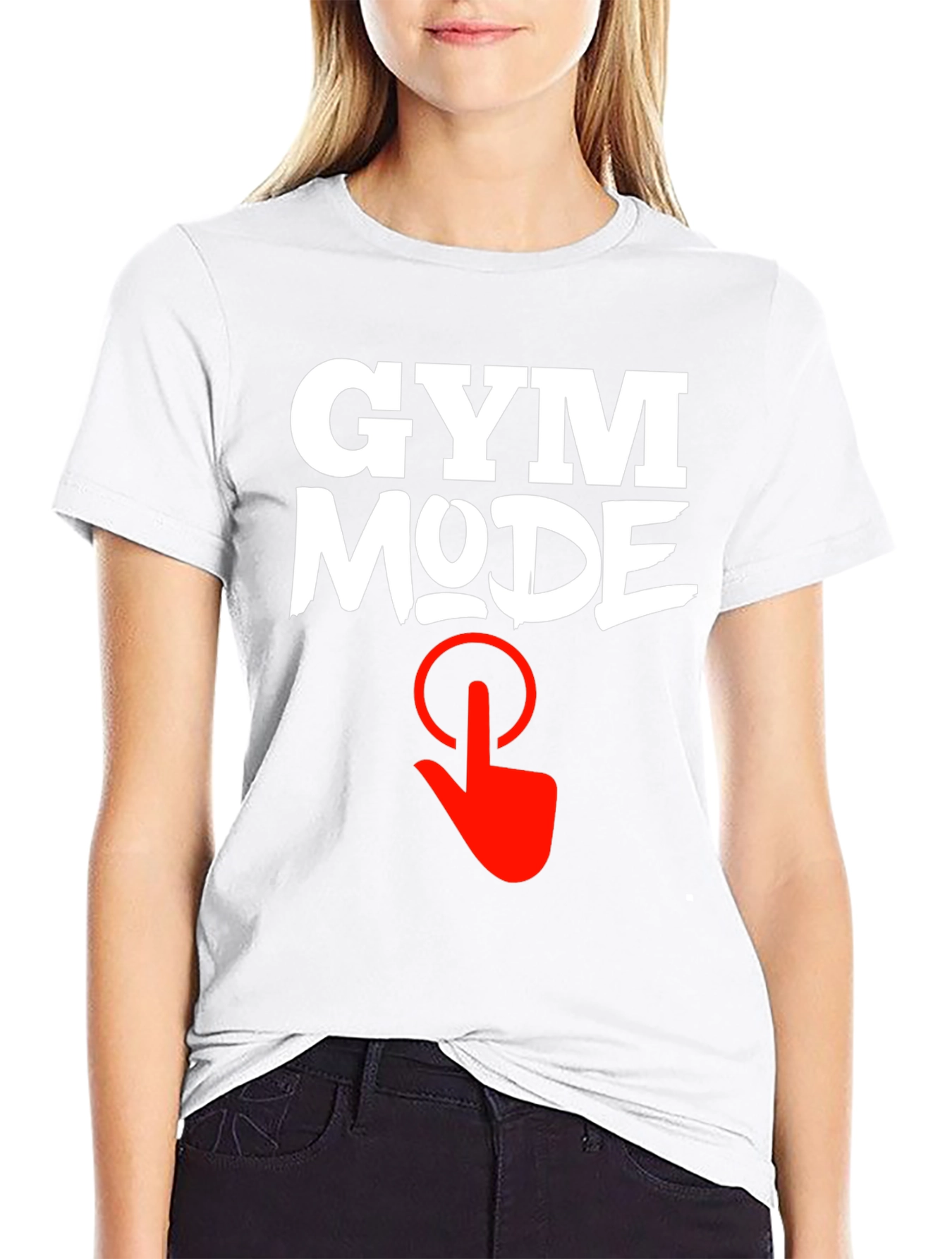Gym Mode Activated Black T-Shirt