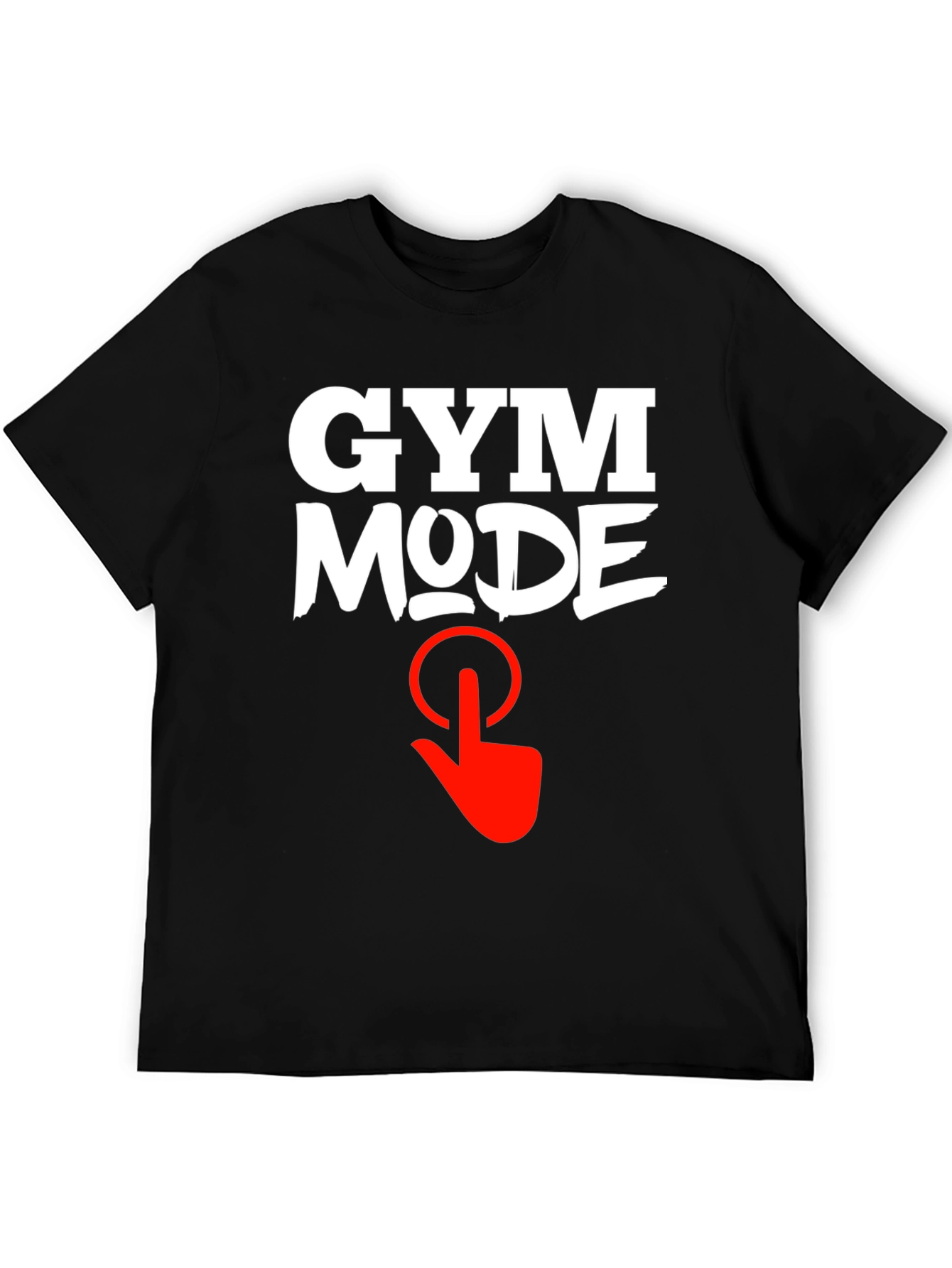 Gym Mode Activated Black T-Shirt