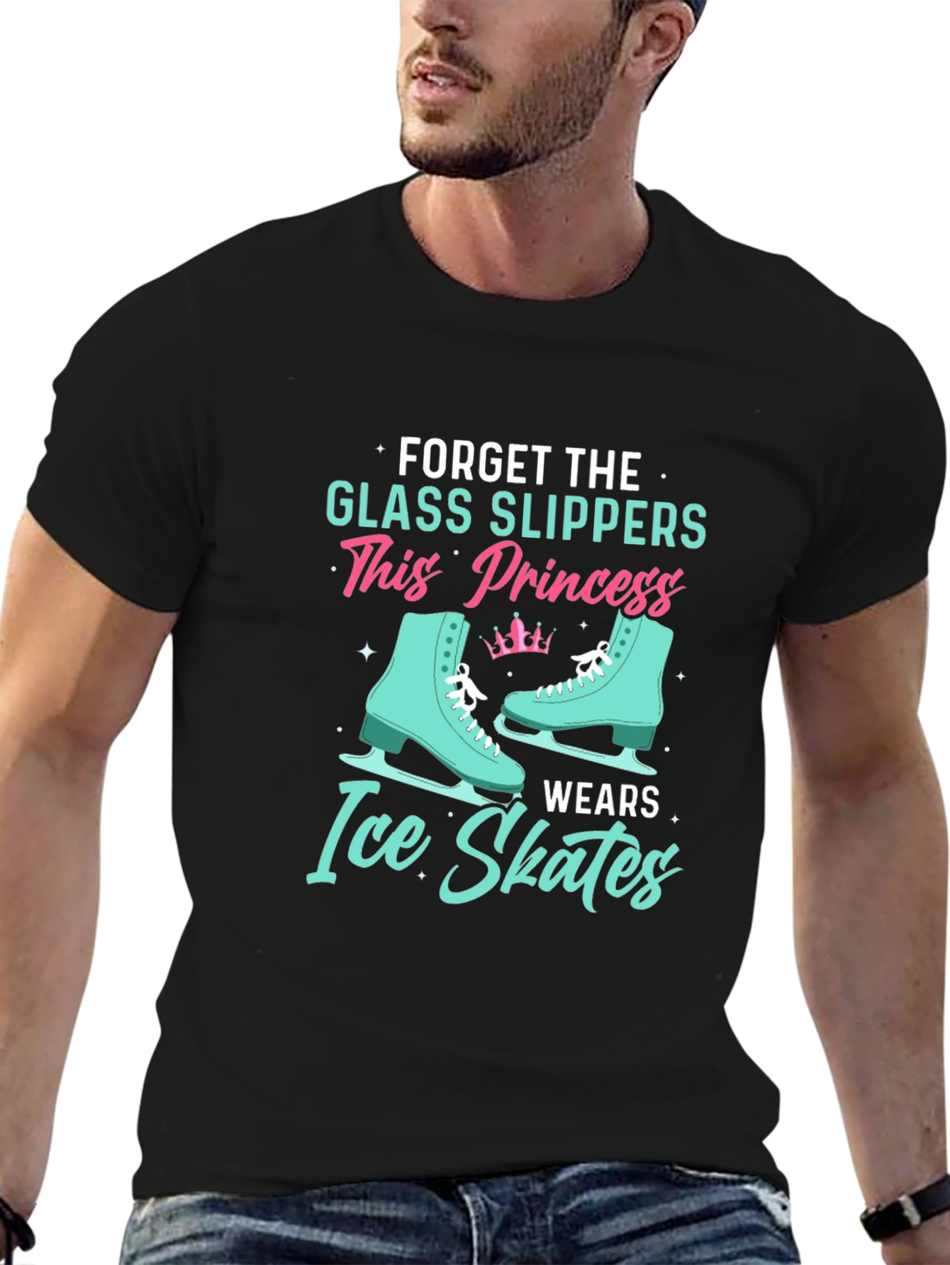 Ice Skating Princess Graphic Tee