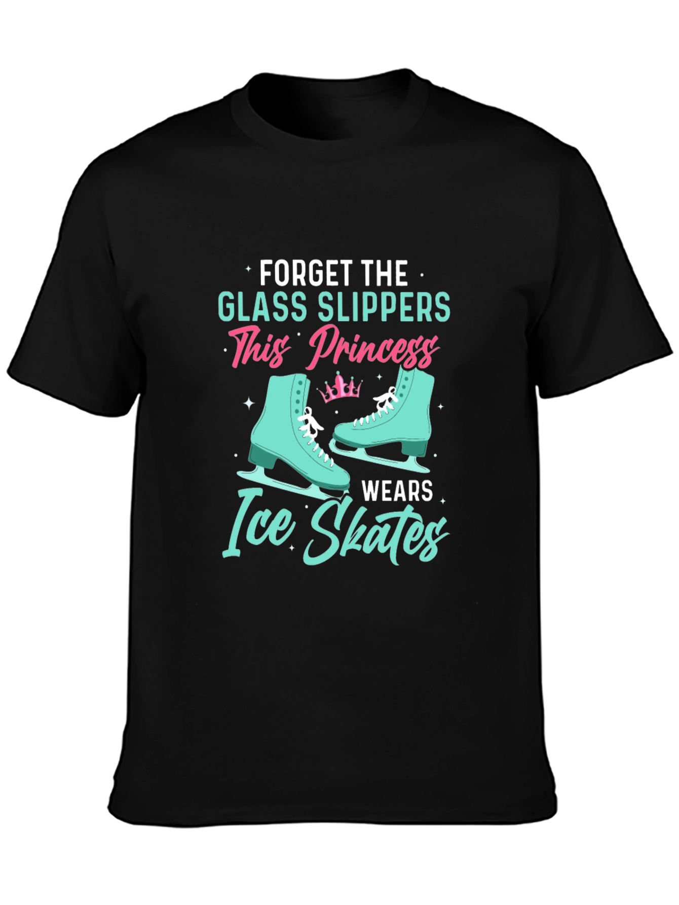 Ice Skating Princess Graphic Tee