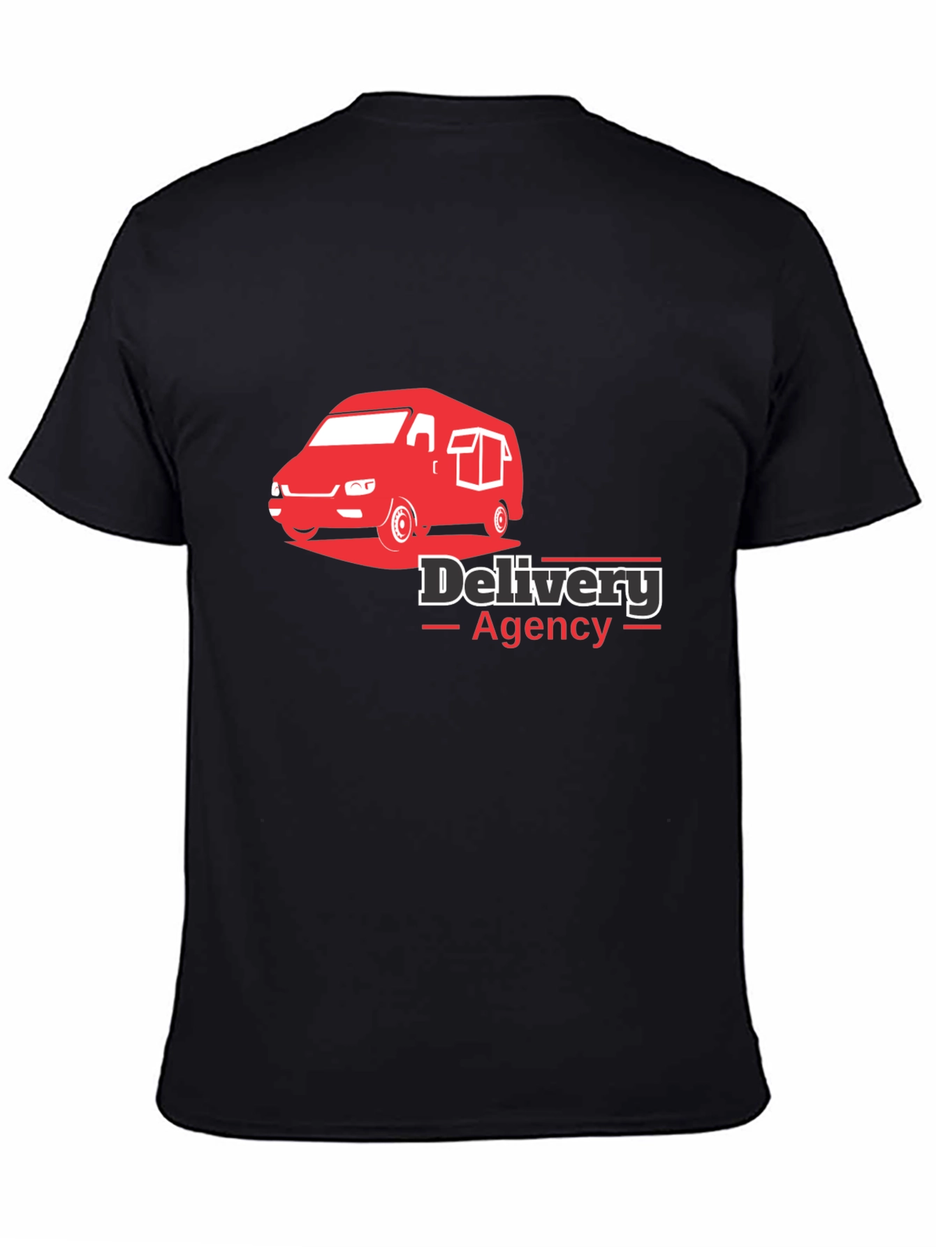 Delivery Agency Black T-Shirt