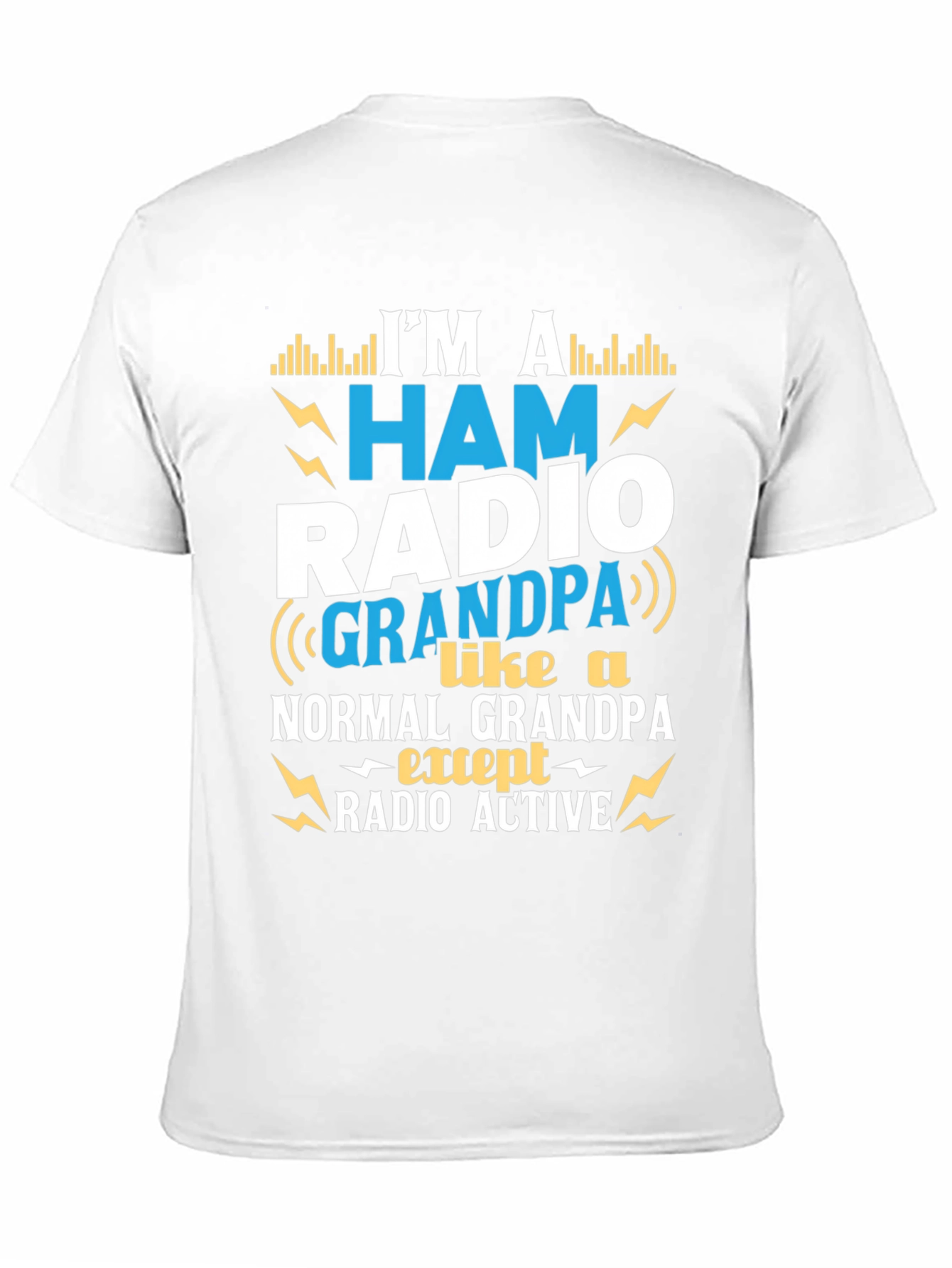Ham Radio Grandpa T-Shirt - Radio Active Design