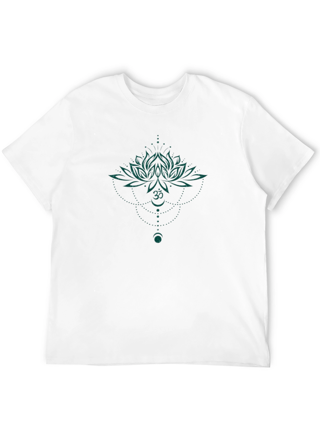 Lotus Flower Om Symbol Graphic Tee