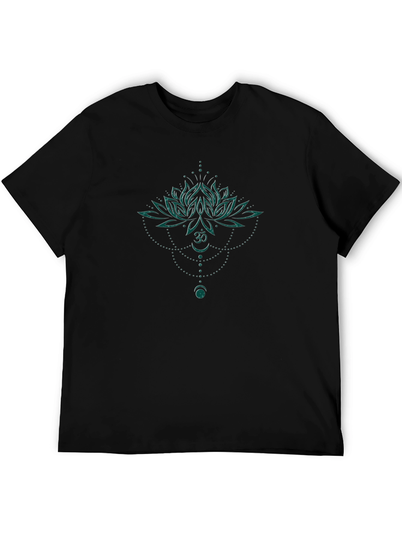 Lotus Flower Om Symbol Graphic Tee