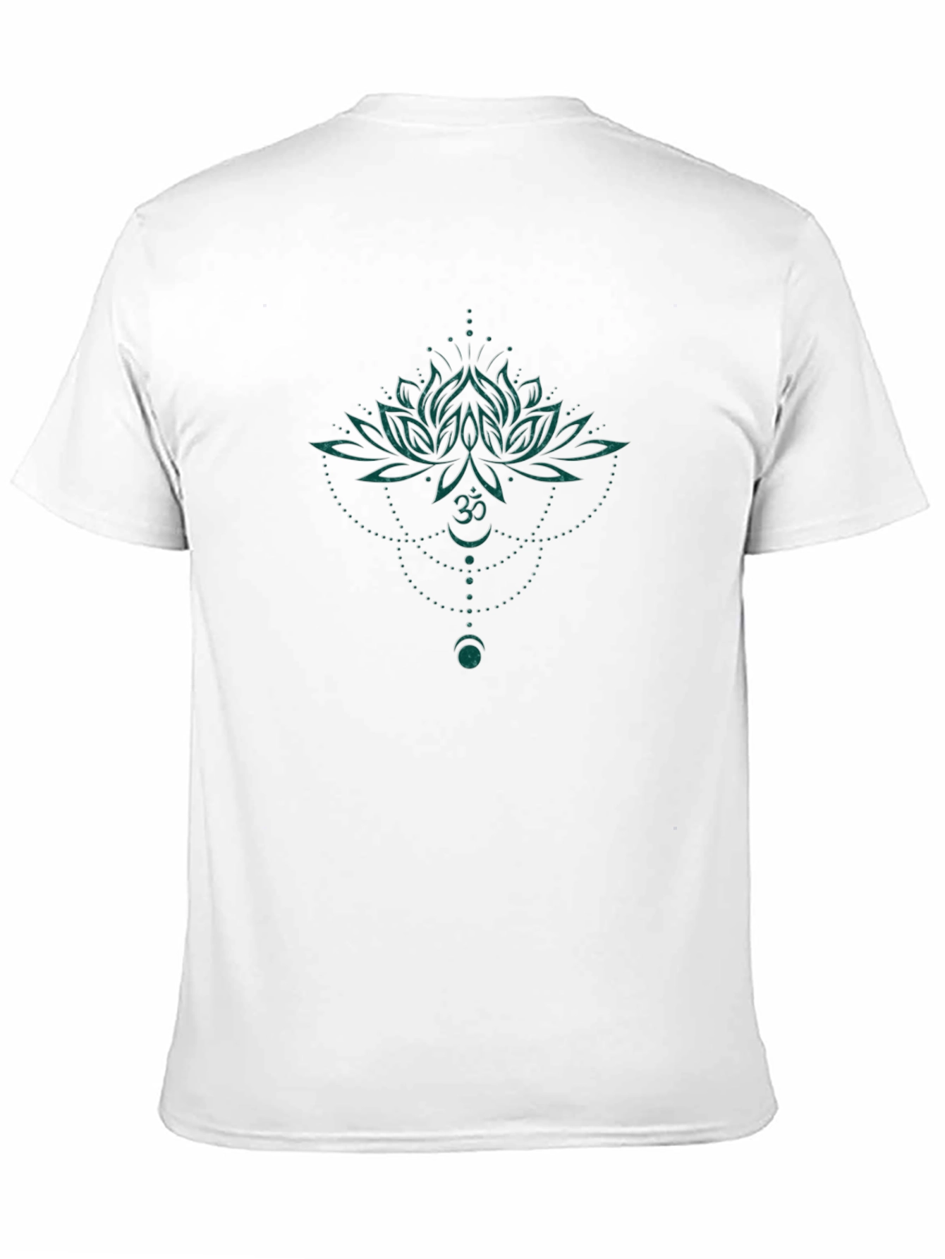 Lotus Flower Om Symbol Graphic Tee